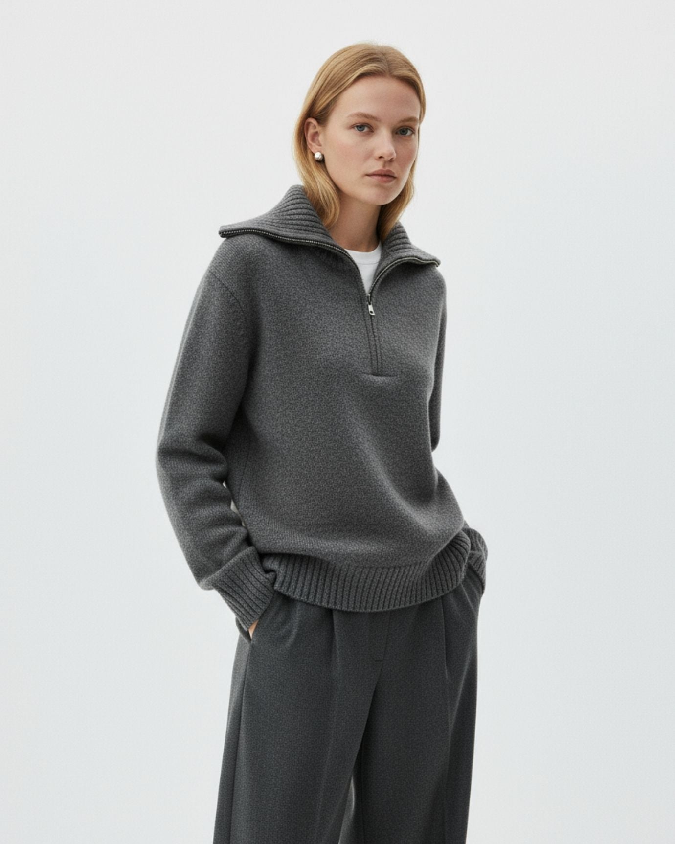 Rinna Wool Thick Sweater