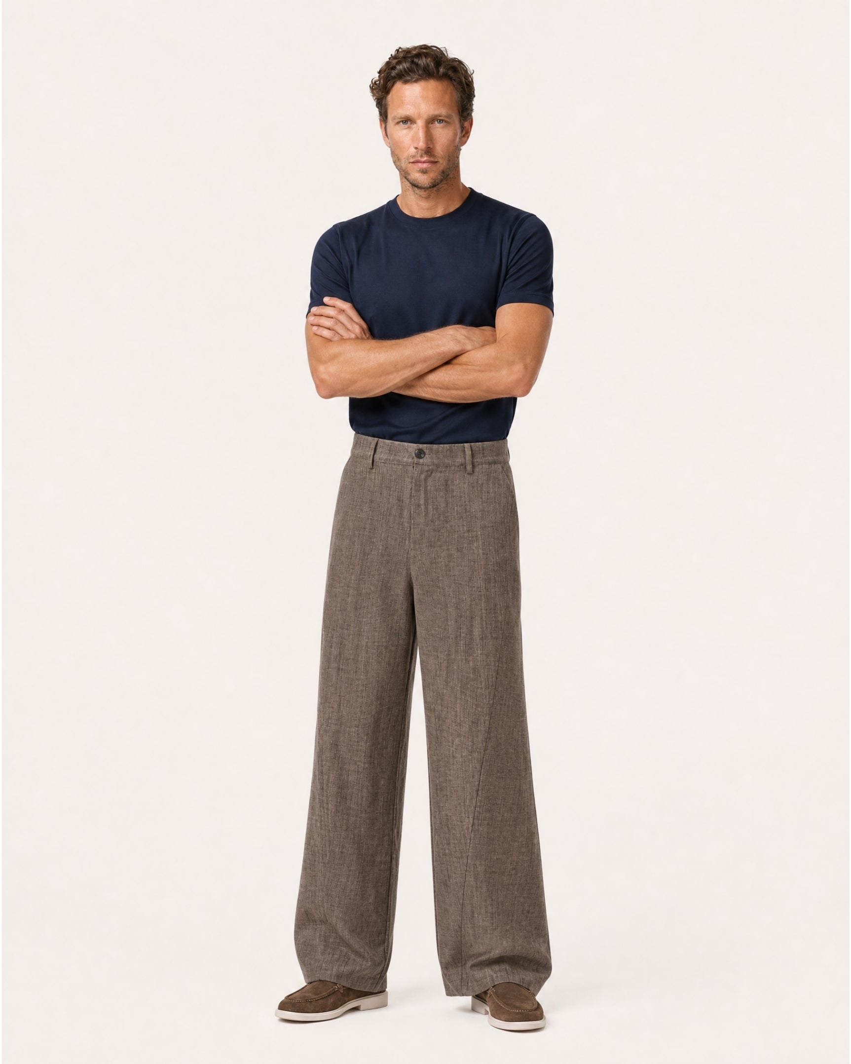 Old Money Trousers Draped Style