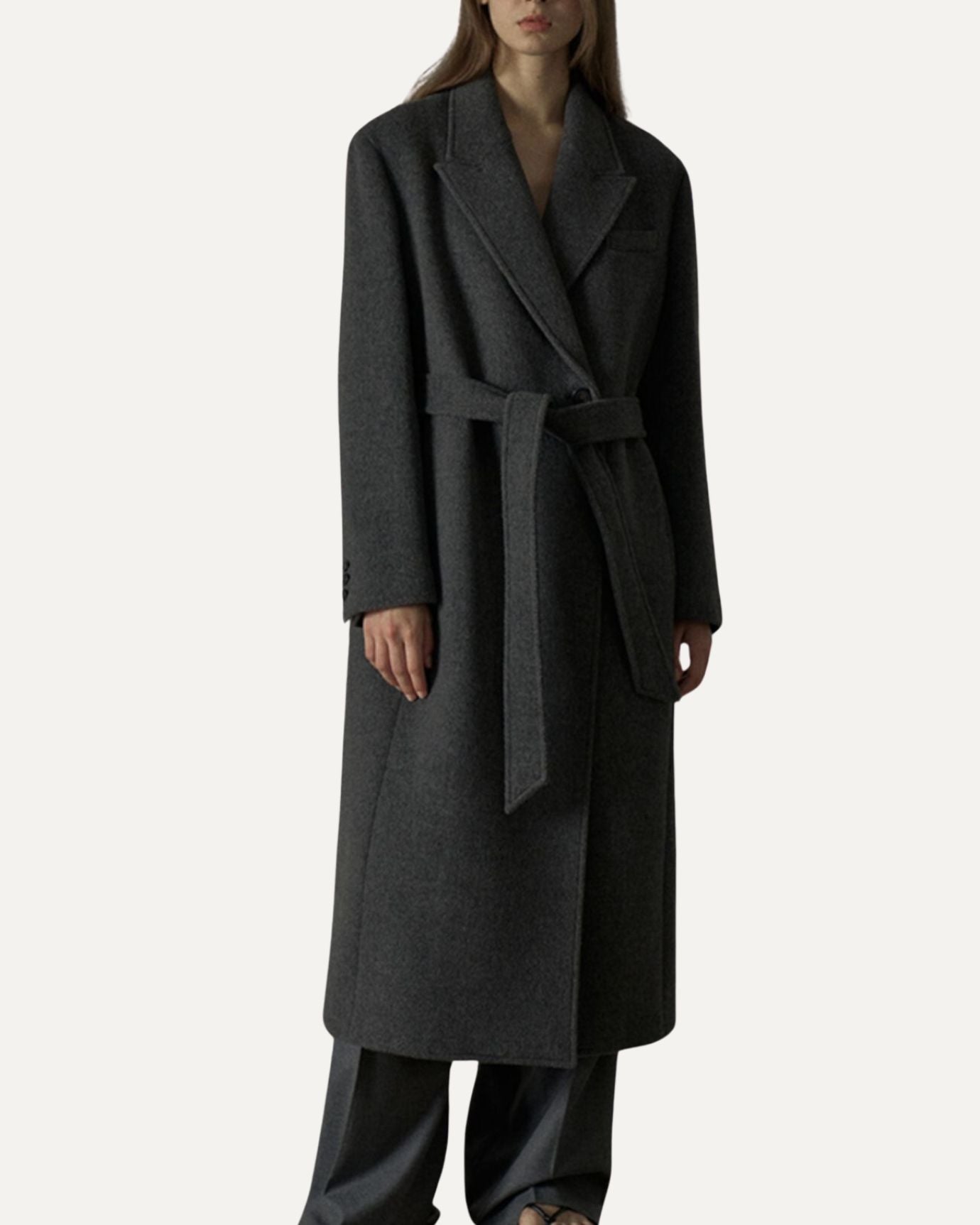 Rio Coat Cashmere & Wool Grey
