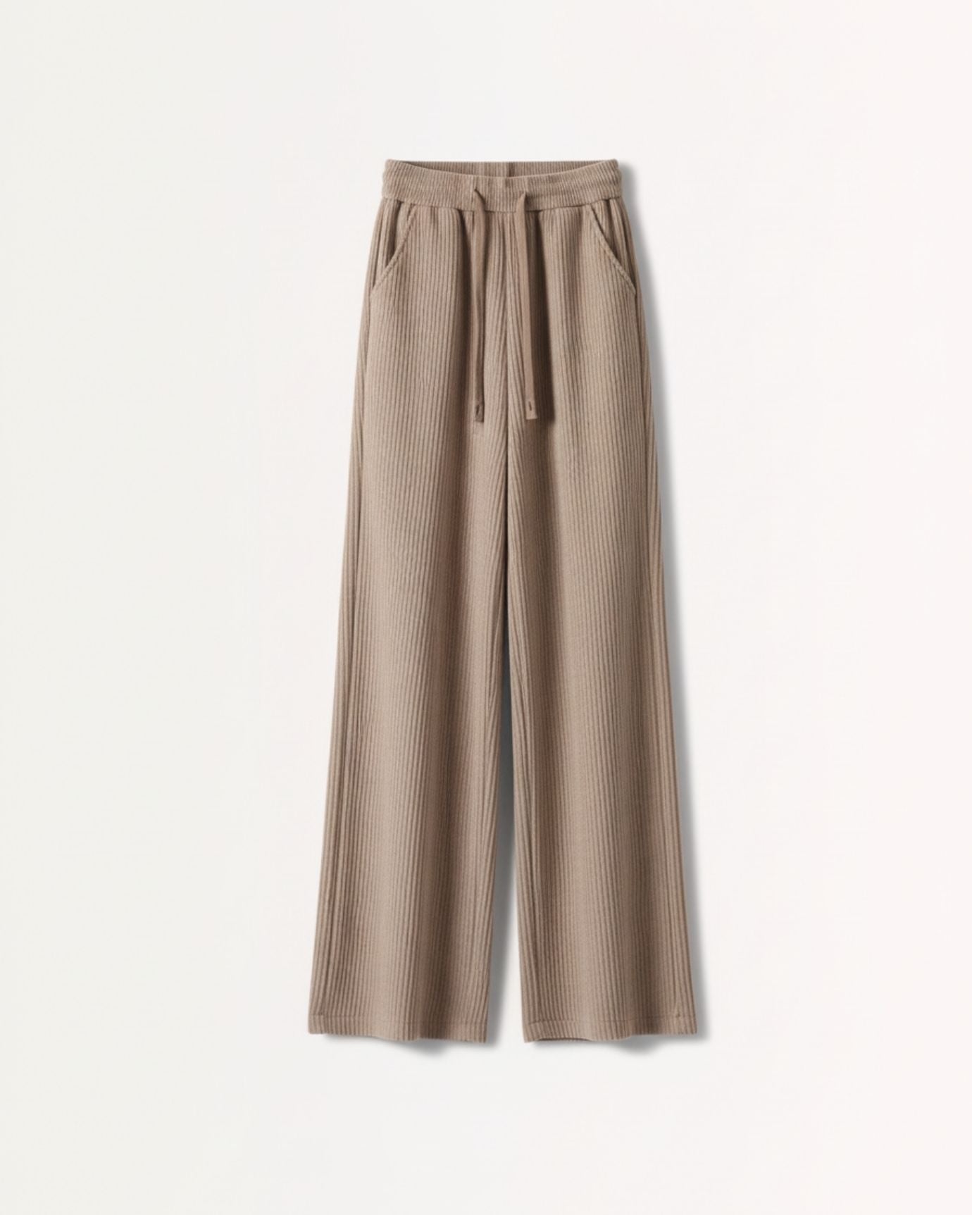 Corduroy Pants Woman High-Waisted Old Money Style