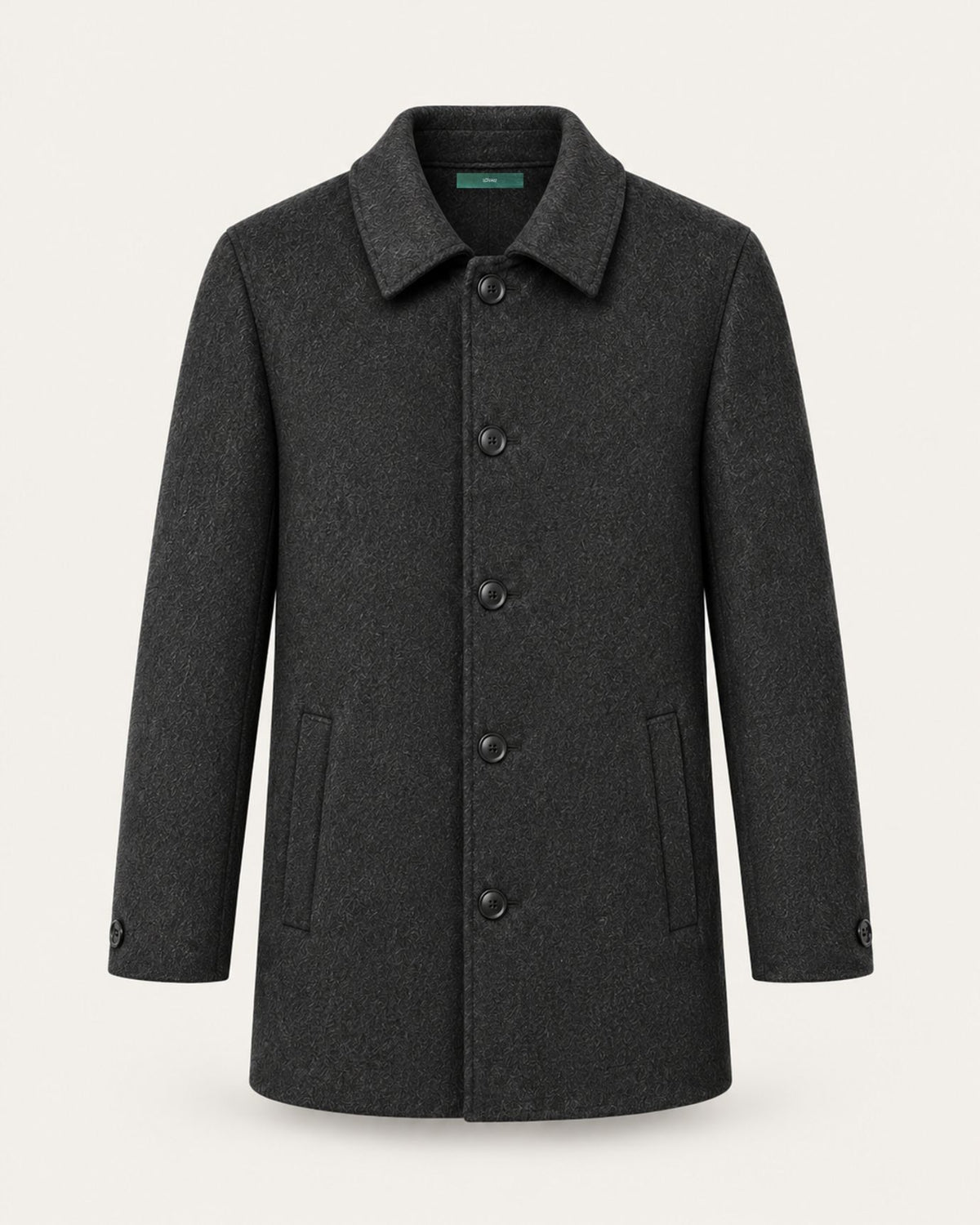 Hamptons Wool Coat with Lapels