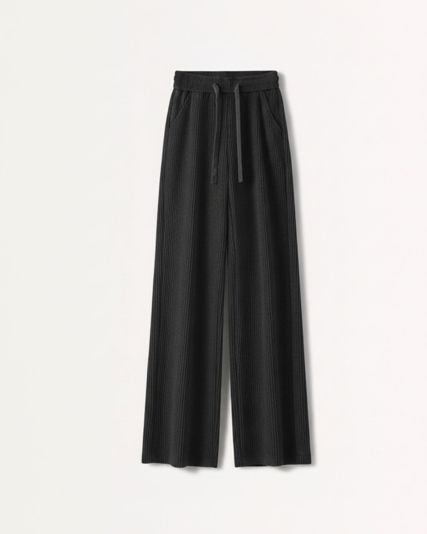 Corduroy Pants Woman High-Waisted Old Money Style