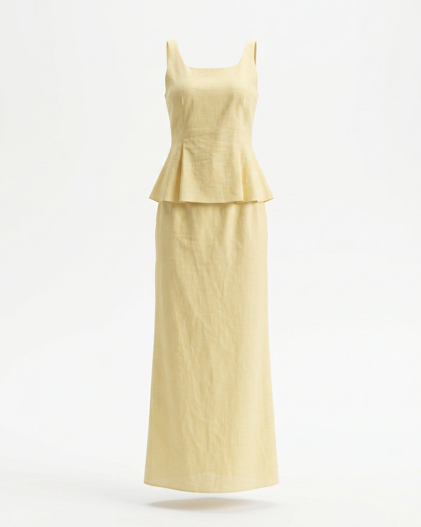Cotton Top Skirt Set