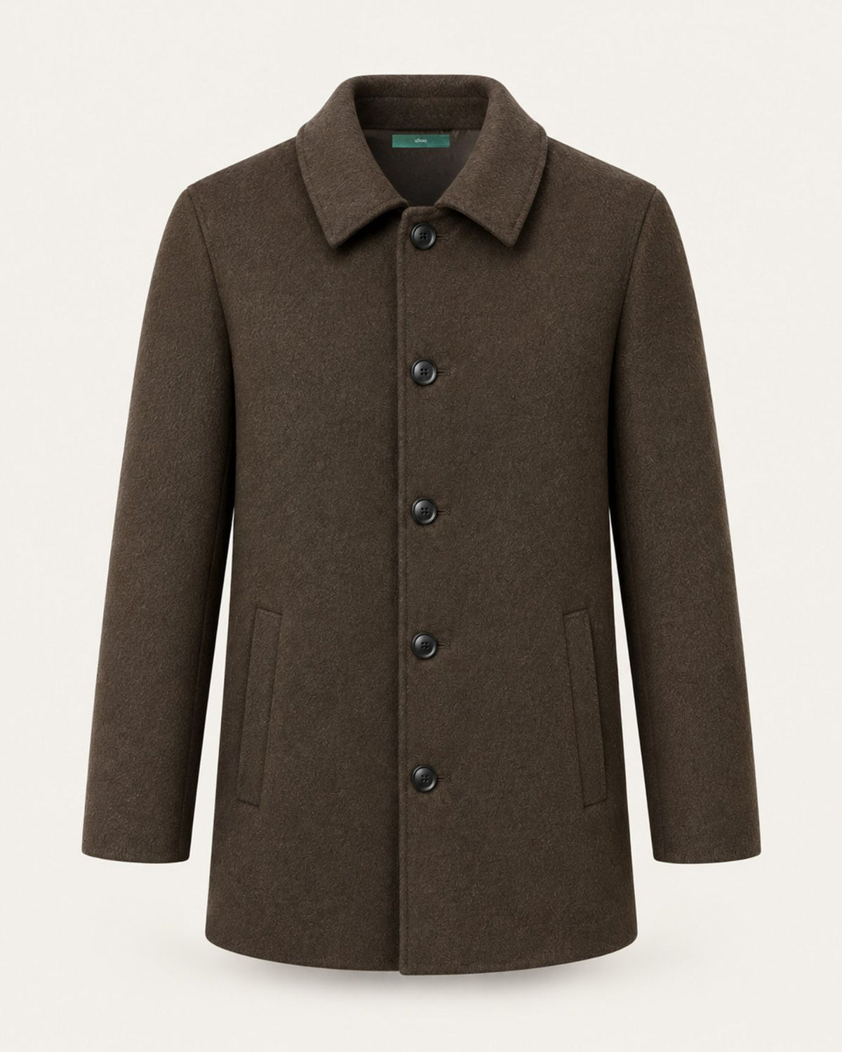 Hamptons Wool Coat with Lapels