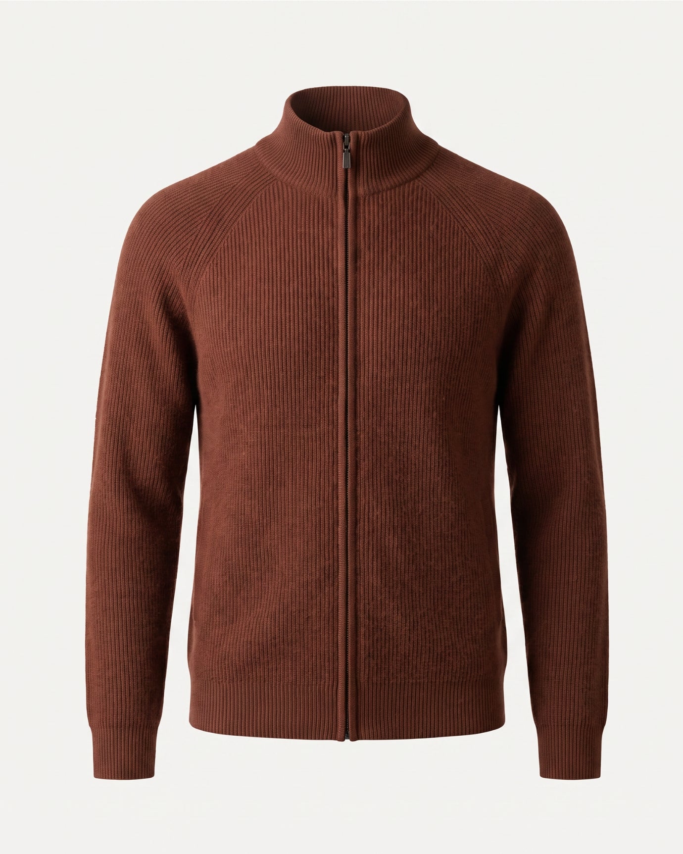 High End Cashmere Zipper Jacket