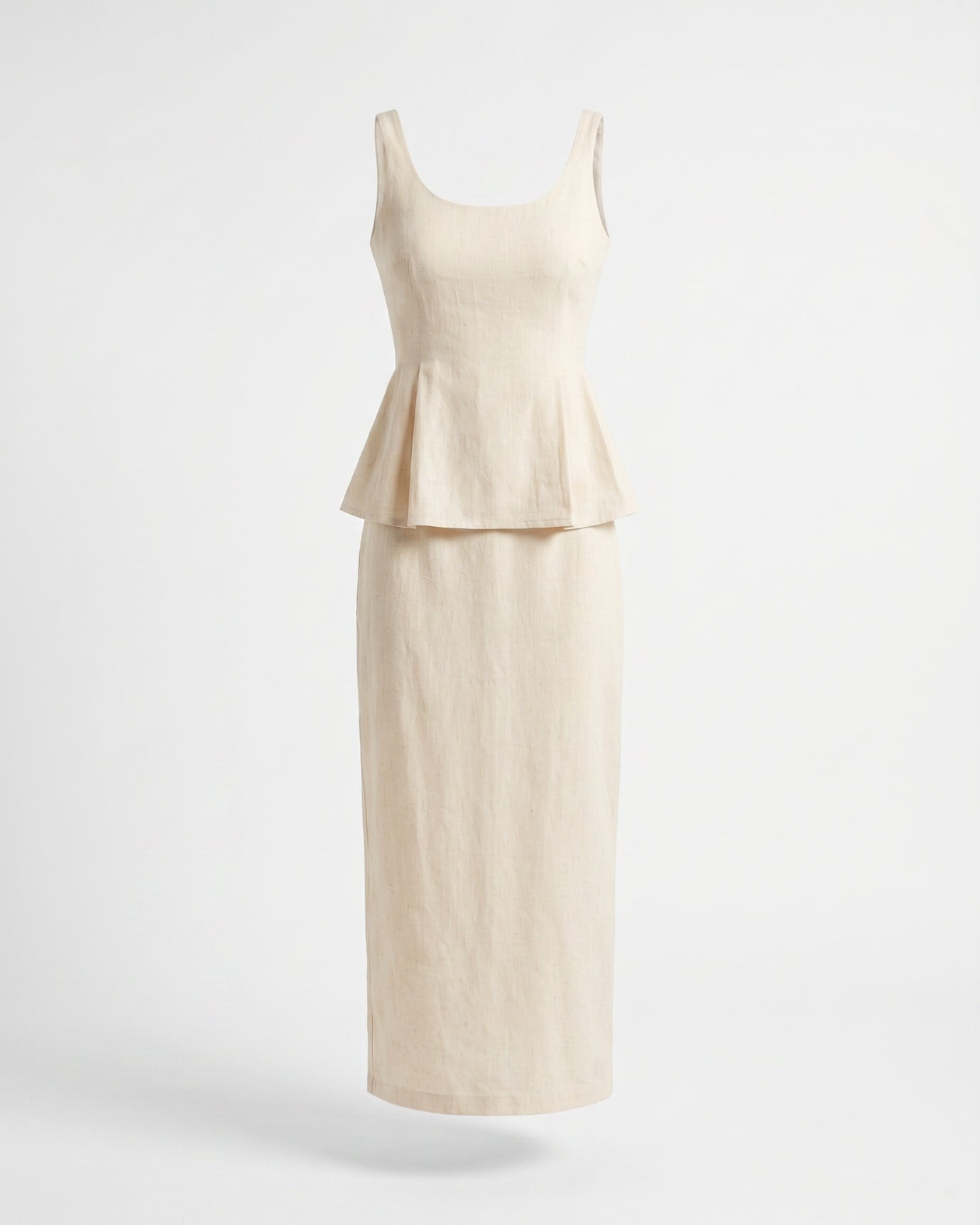 Cotton Top Skirt Set
