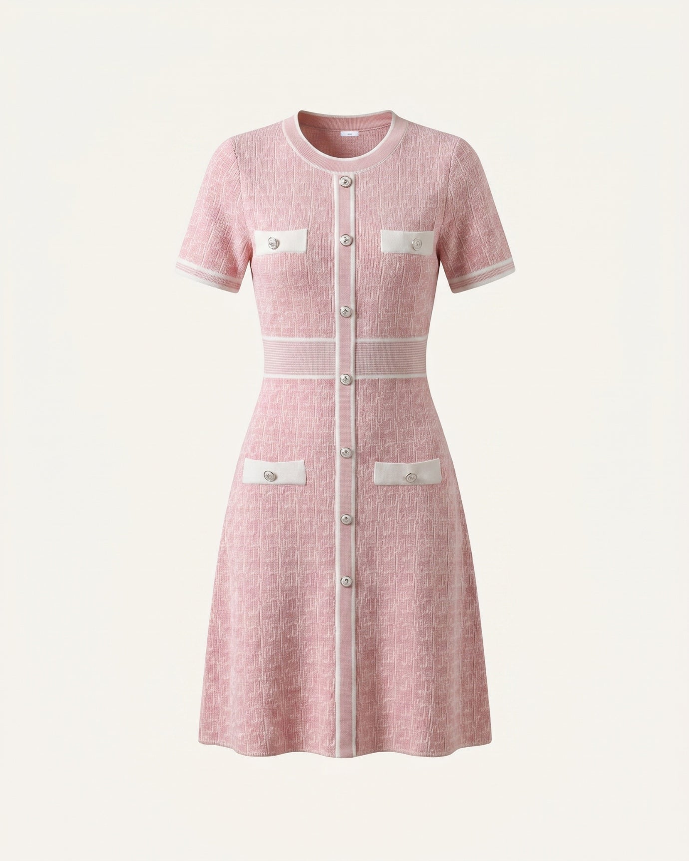 Lovau A-Linien-Strickkleid