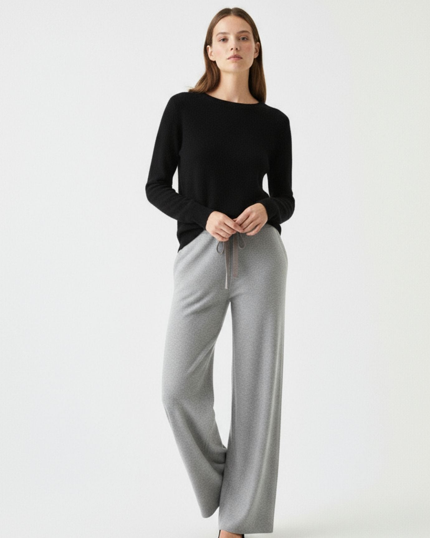 Pantalones Ori de Lana Elástica