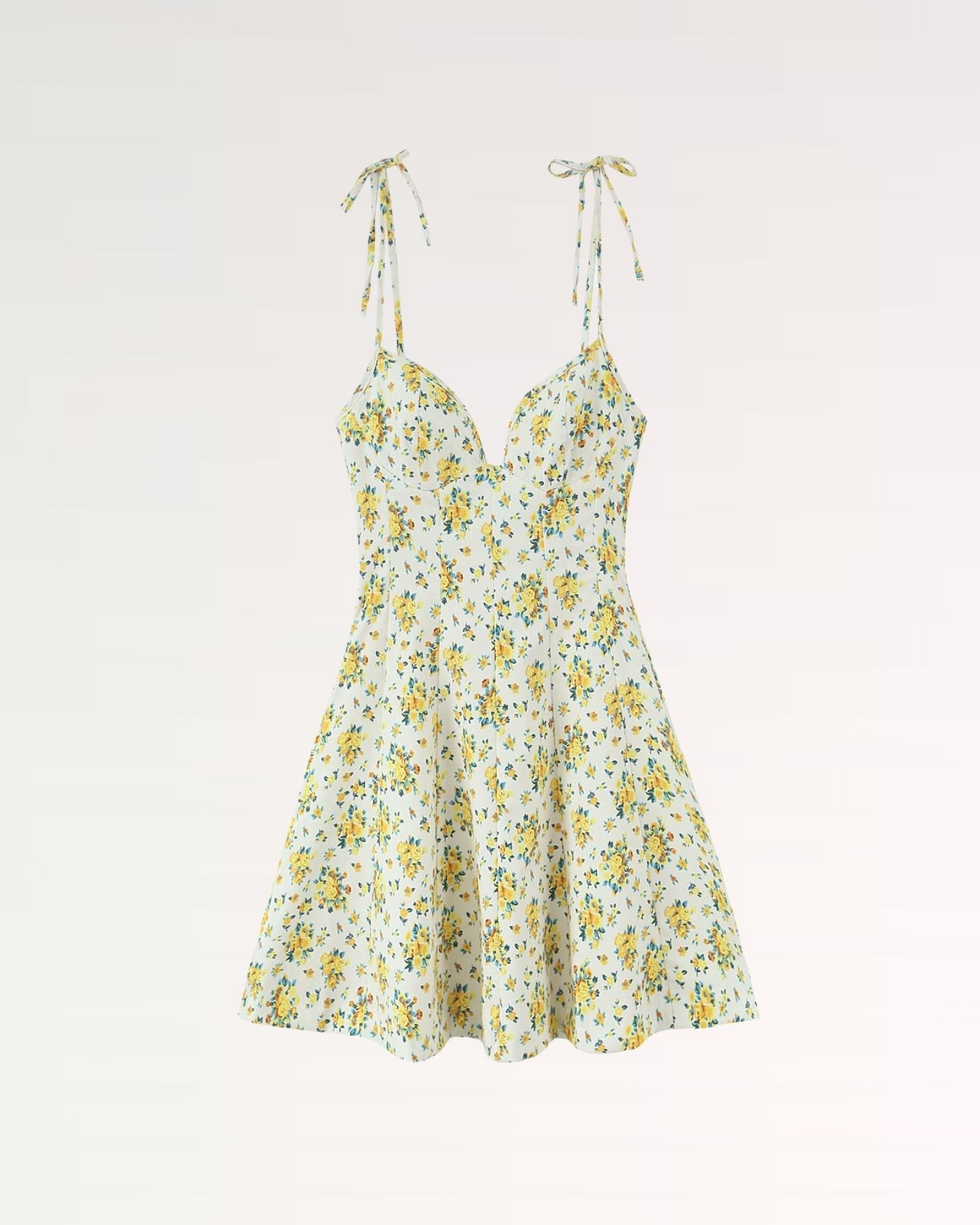 Monaco Dress Collection Yellow Floral