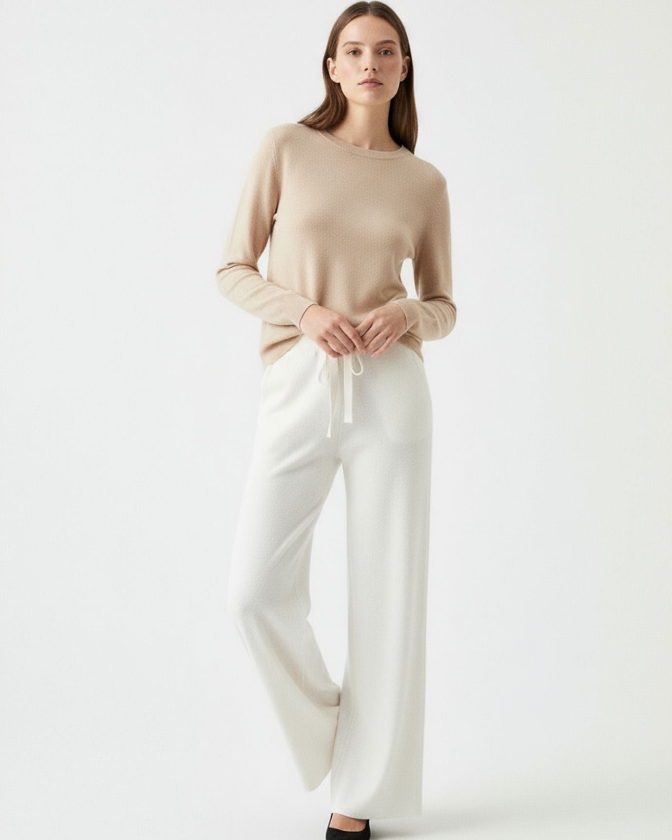 Pantalones Ori de Lana Elástica