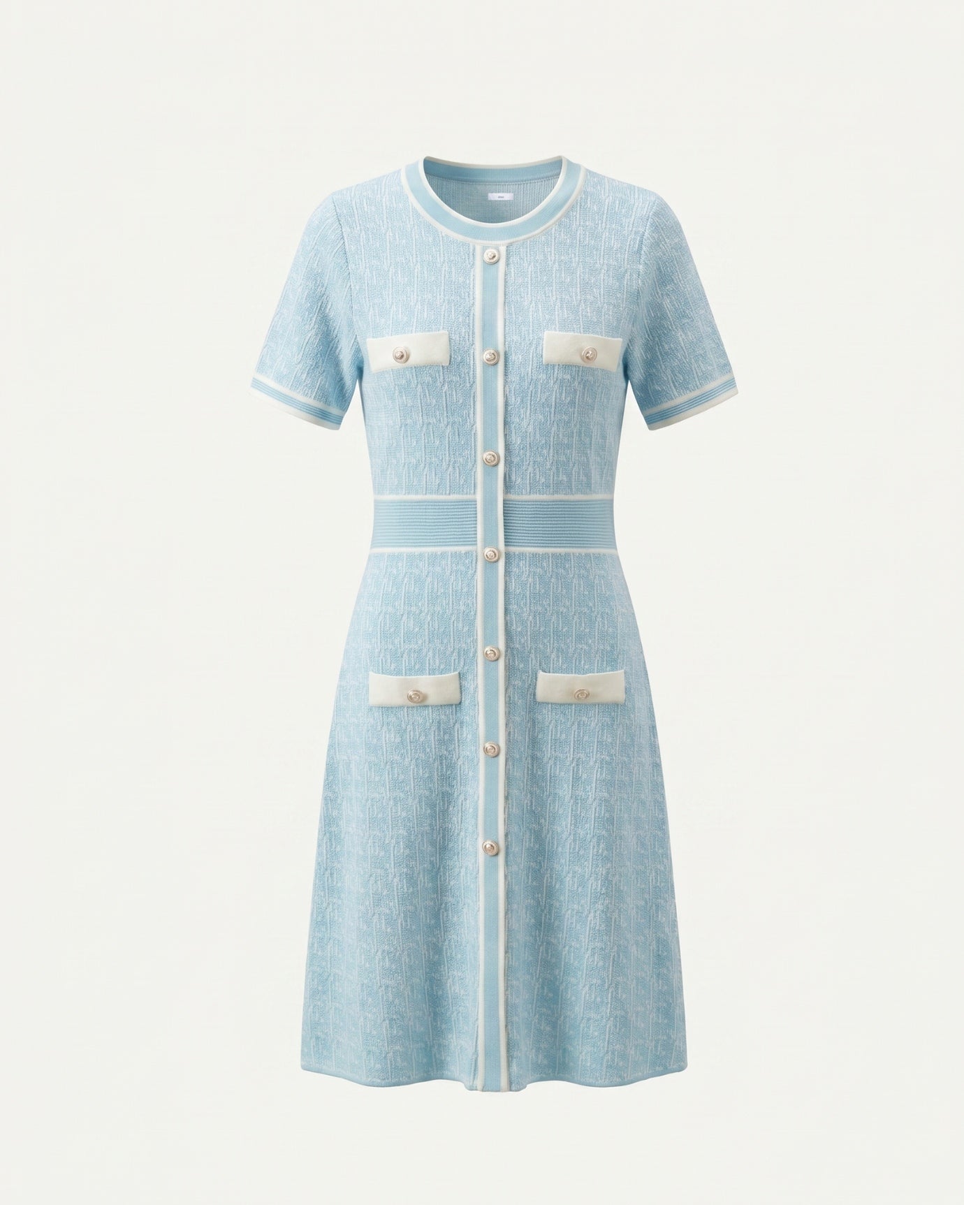 Lovau A-Linien-Strickkleid
