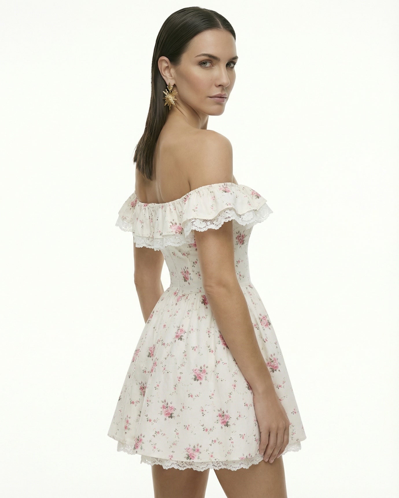 Sweet Princess Lace Waist dress