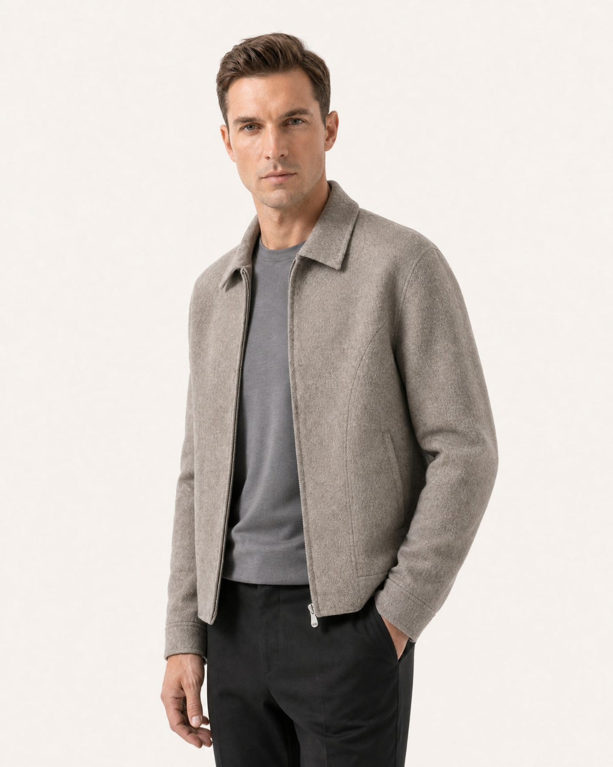 Madrid Lined Double-Faced Wool Jacket