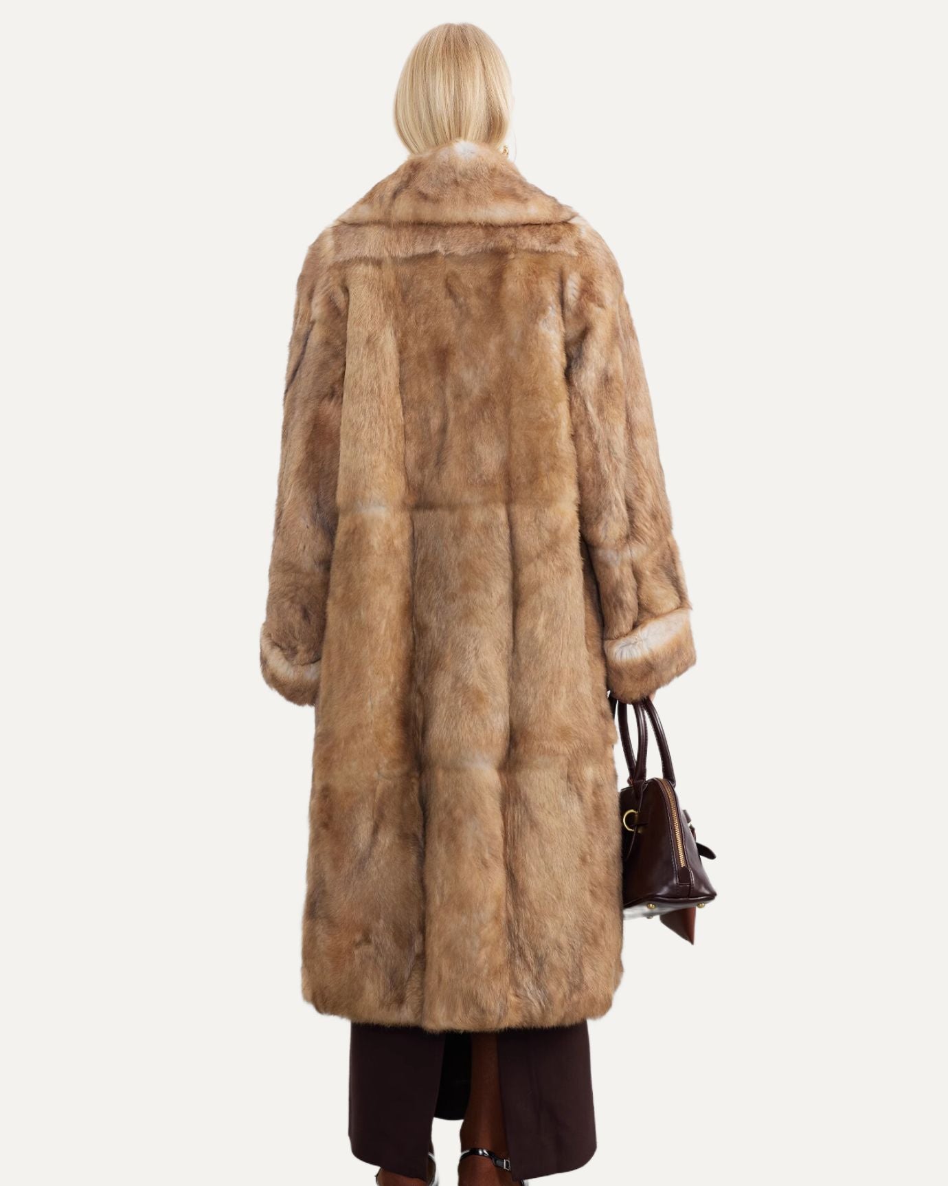 Best-selling rabbit fur coat with timeless retro charm