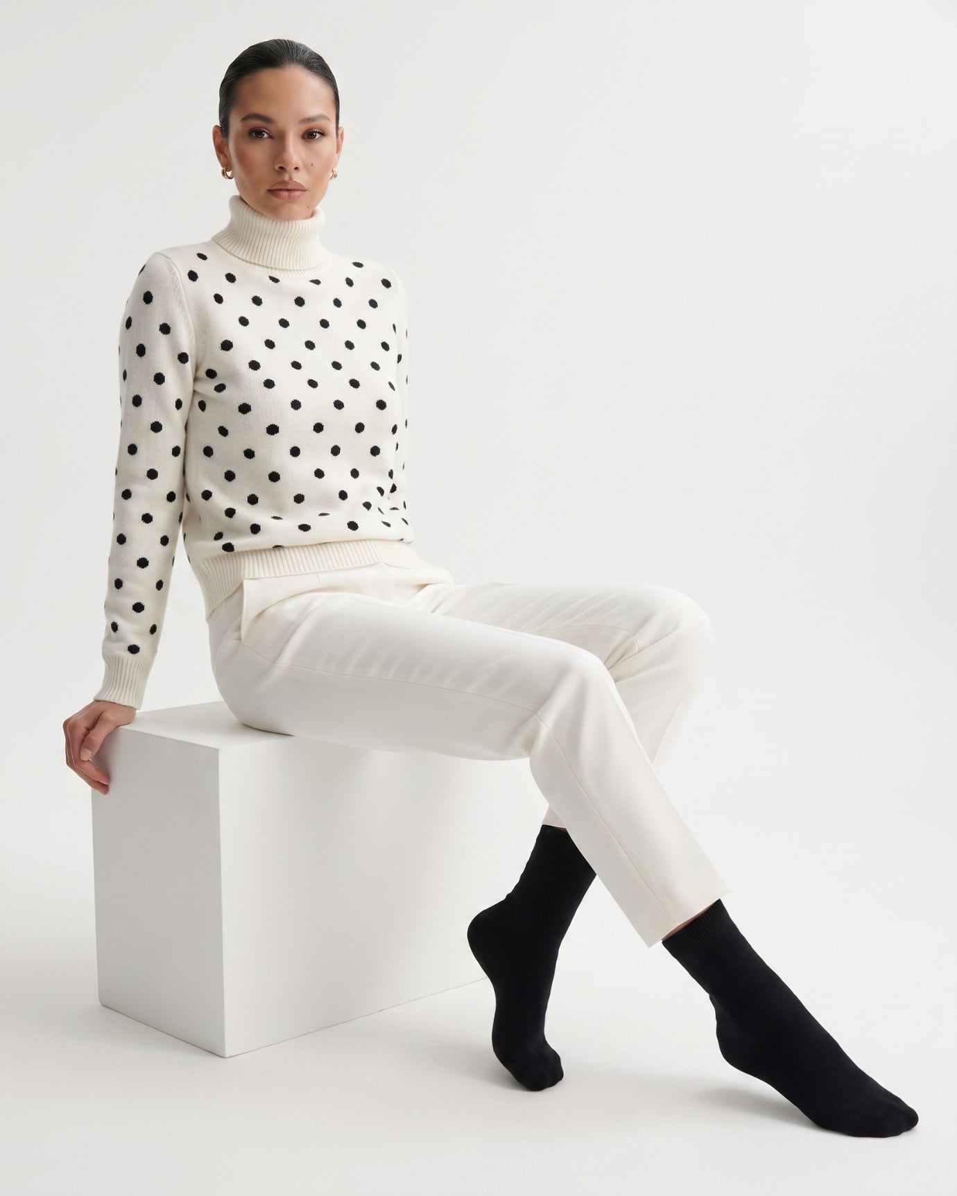 Cashmere Knit Socks Breathable