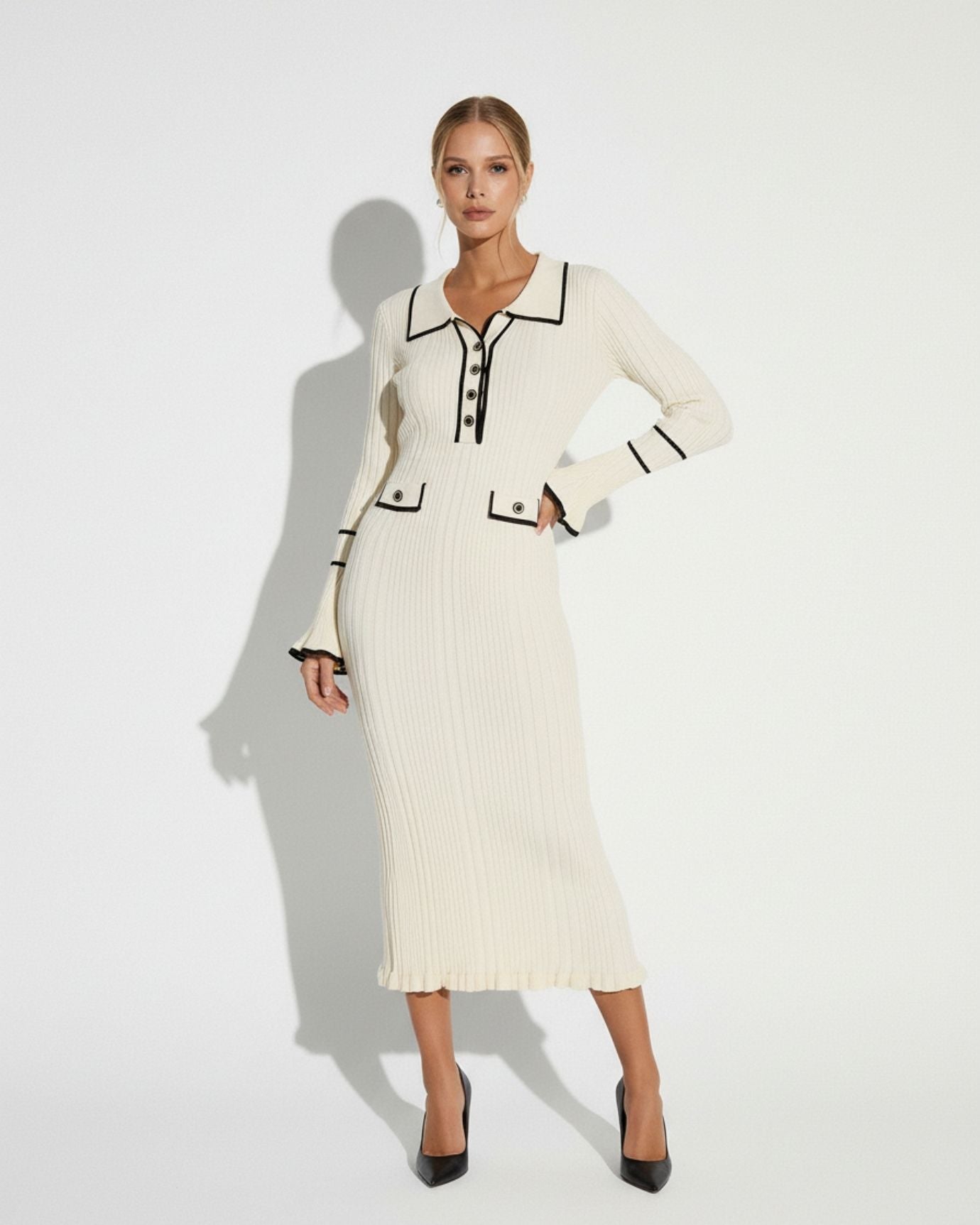 Old Money Dress Long Sleeve