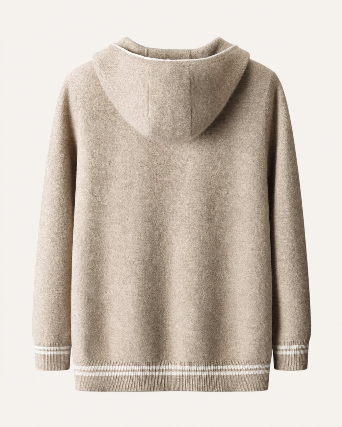 Zurich Hooded Fine Cashmere Cardigan