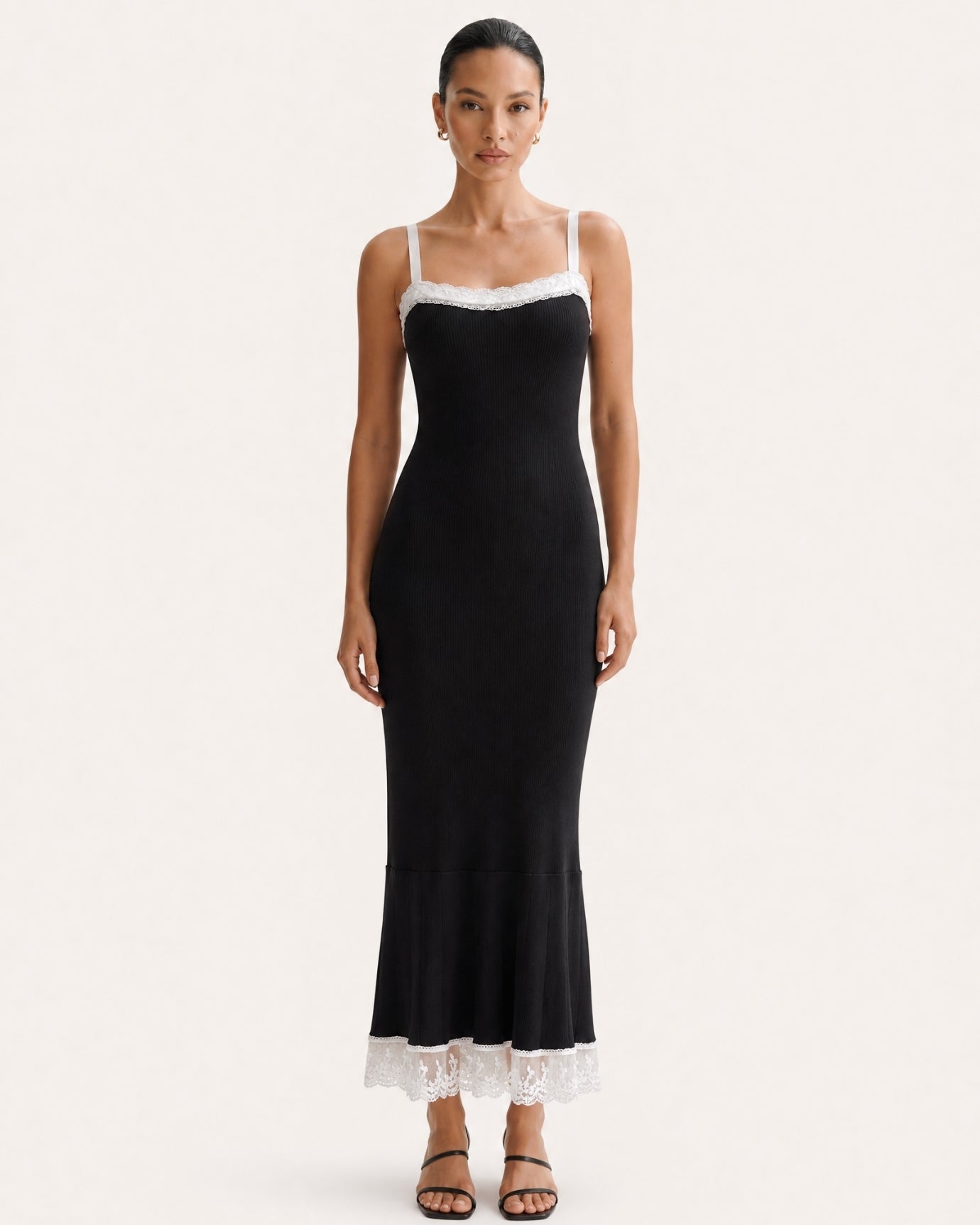 Celebrity Rhinestone Dress Short Sleeve