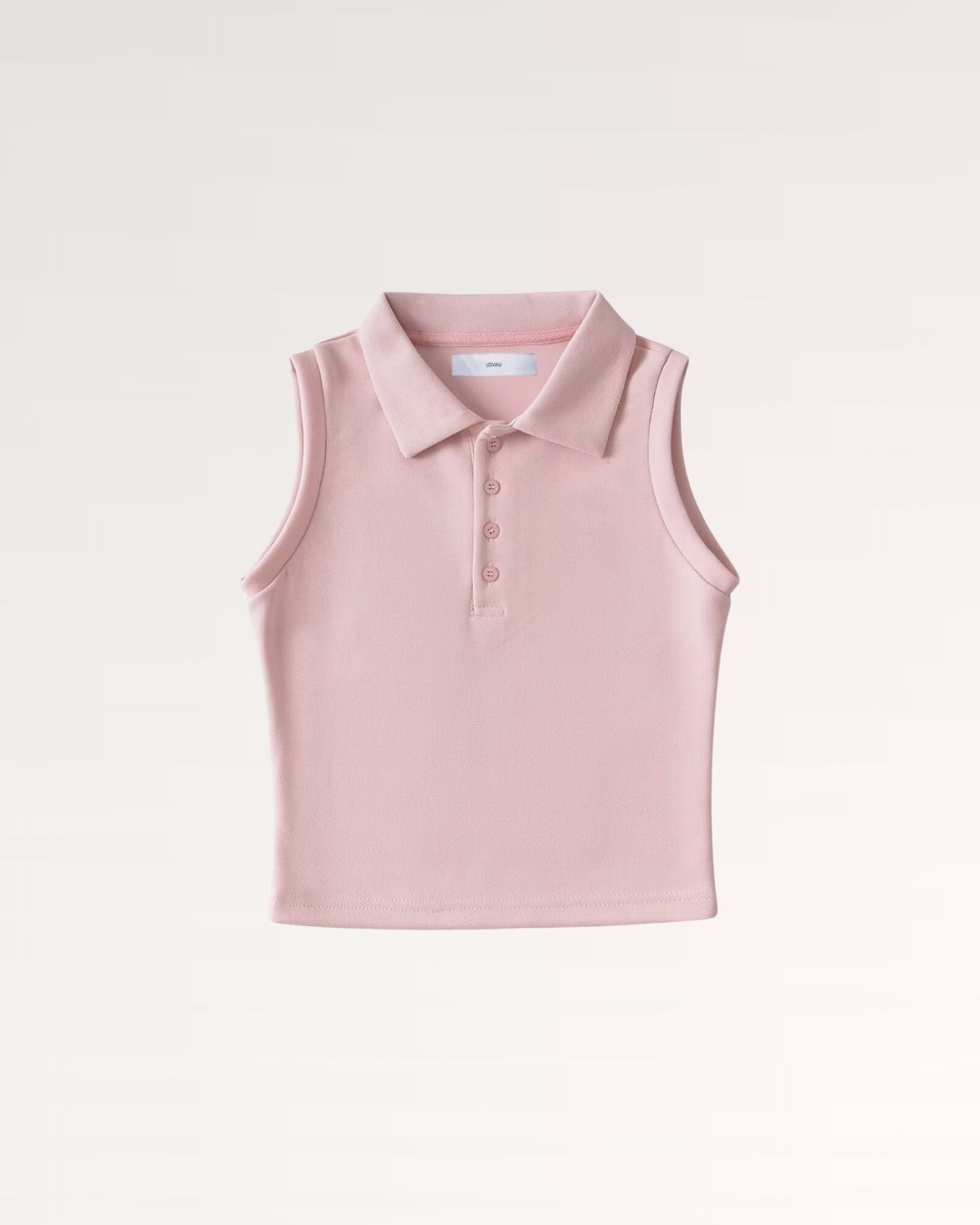 Old Money Polo Woman by Lovau Pink