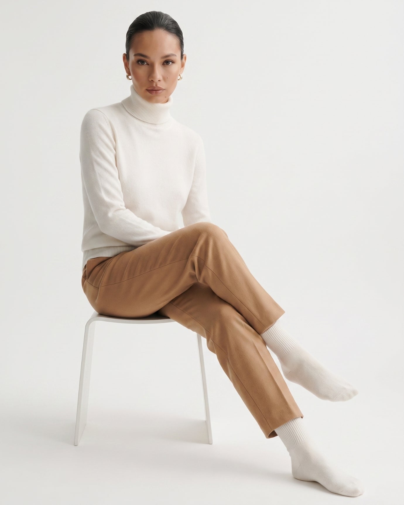 Cashmere Knit Socks Breathable