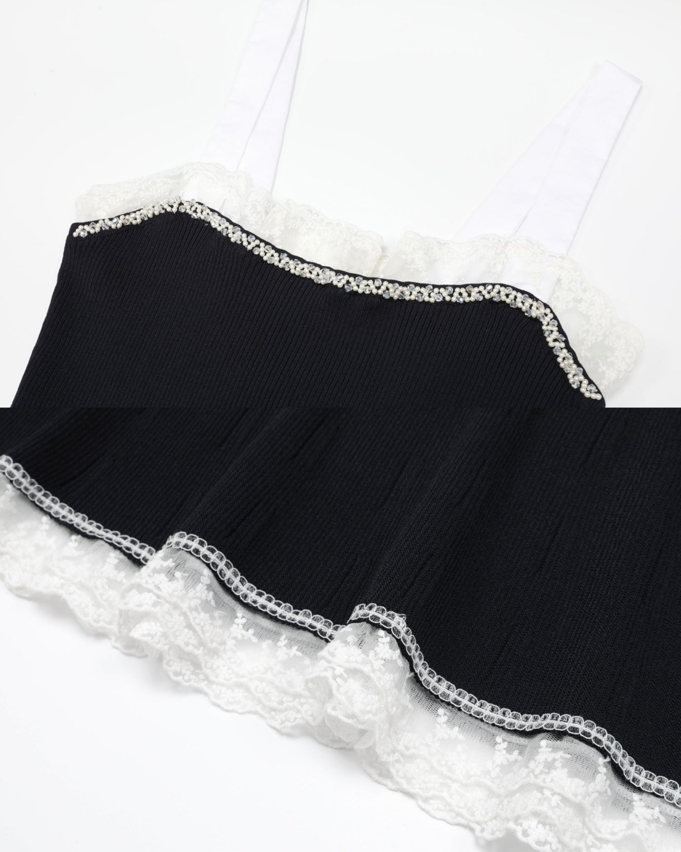 Celebrity Rhinestone Dress Short Sleeve