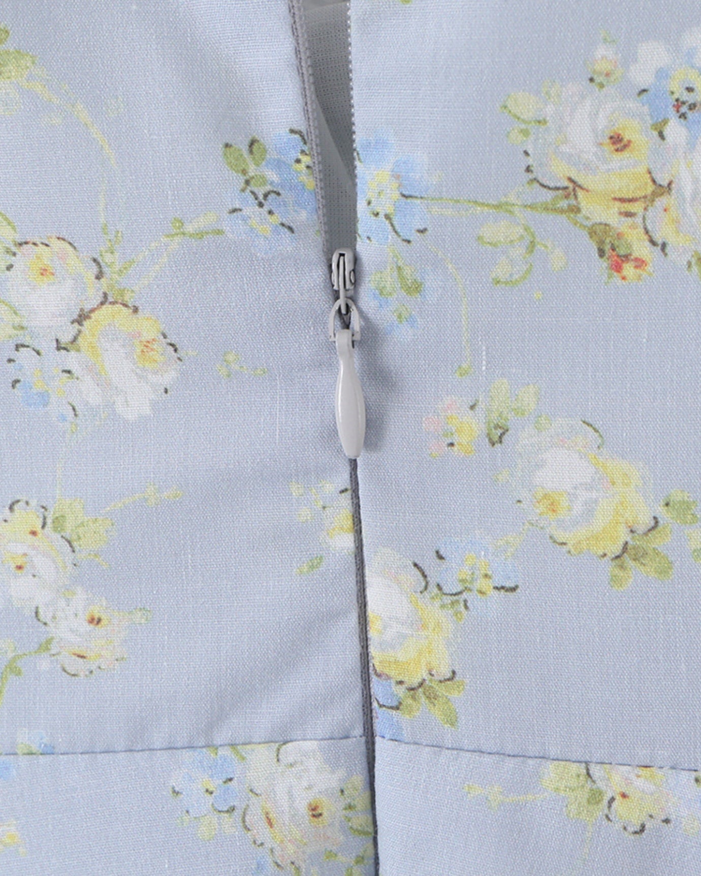 Midi-Kleid im Blumenmuster (Französischer Stil)