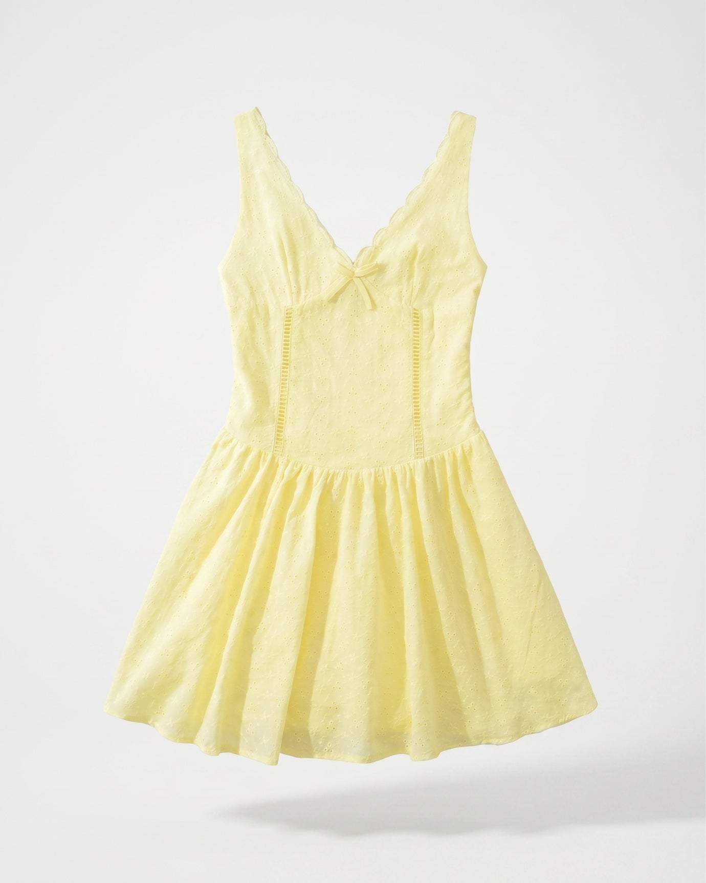 Sofia Lace Back Elastic Suspender Dress