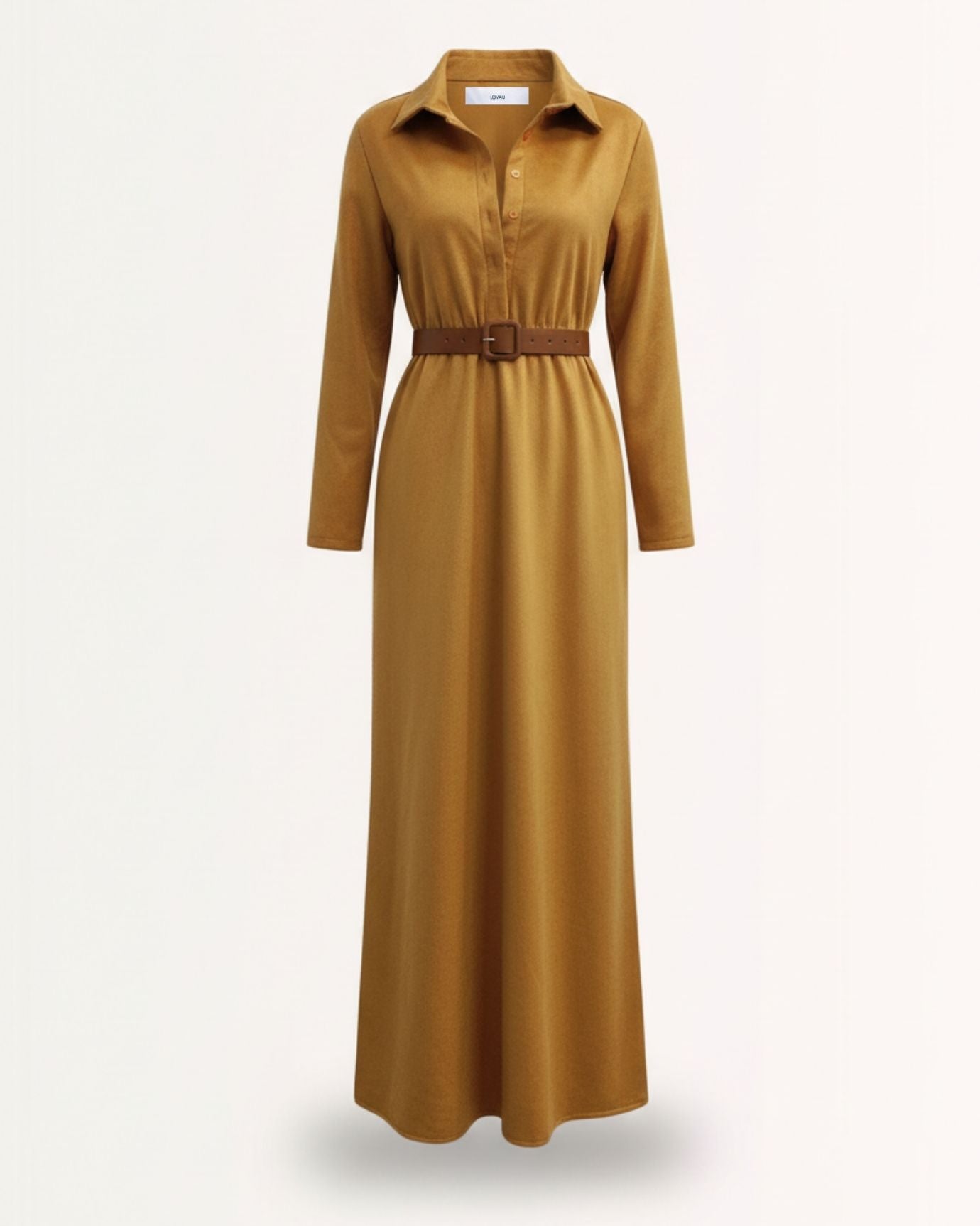 Velvet Polo Dress Lovau