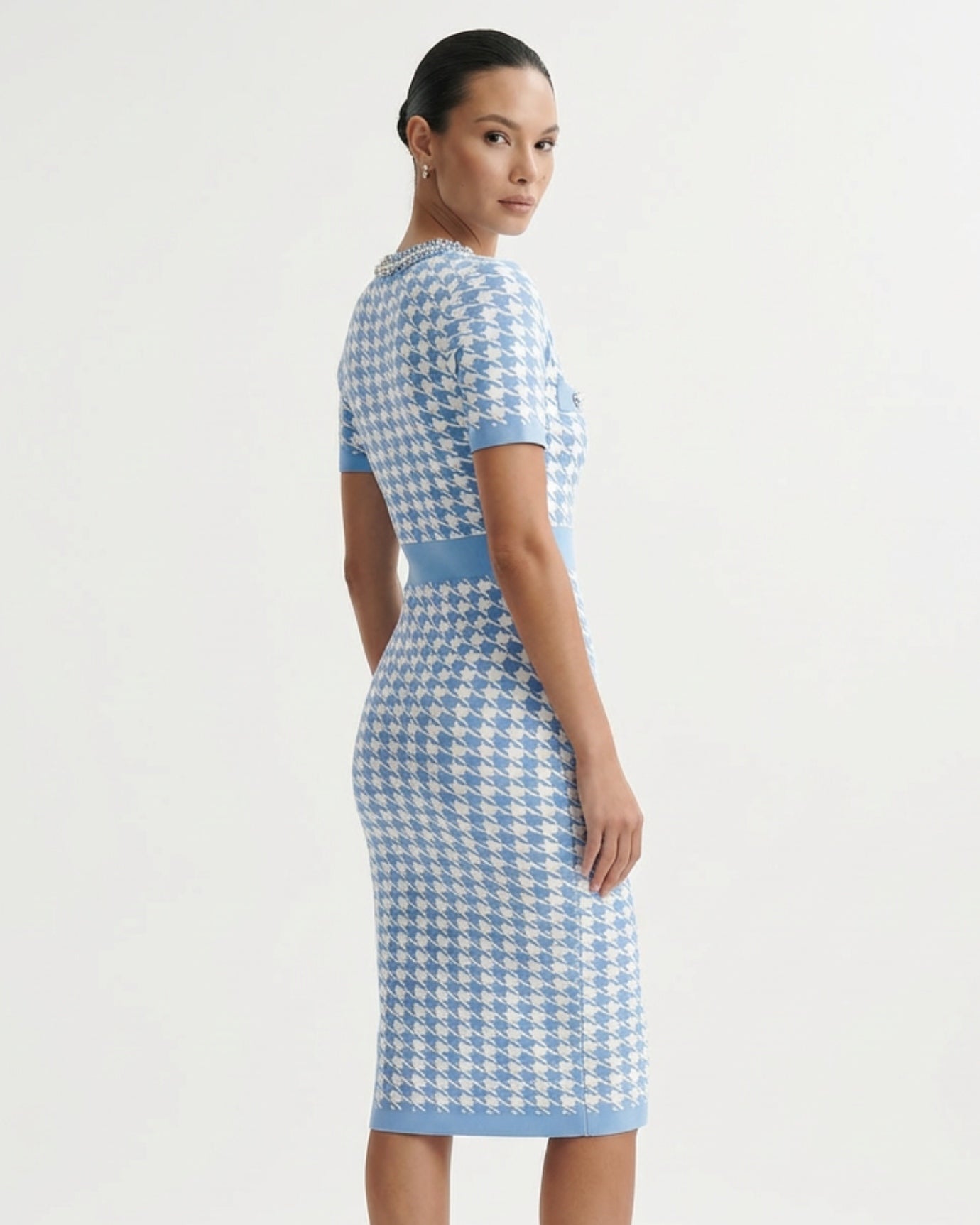 Mara Short-Sleeve Printed Knit