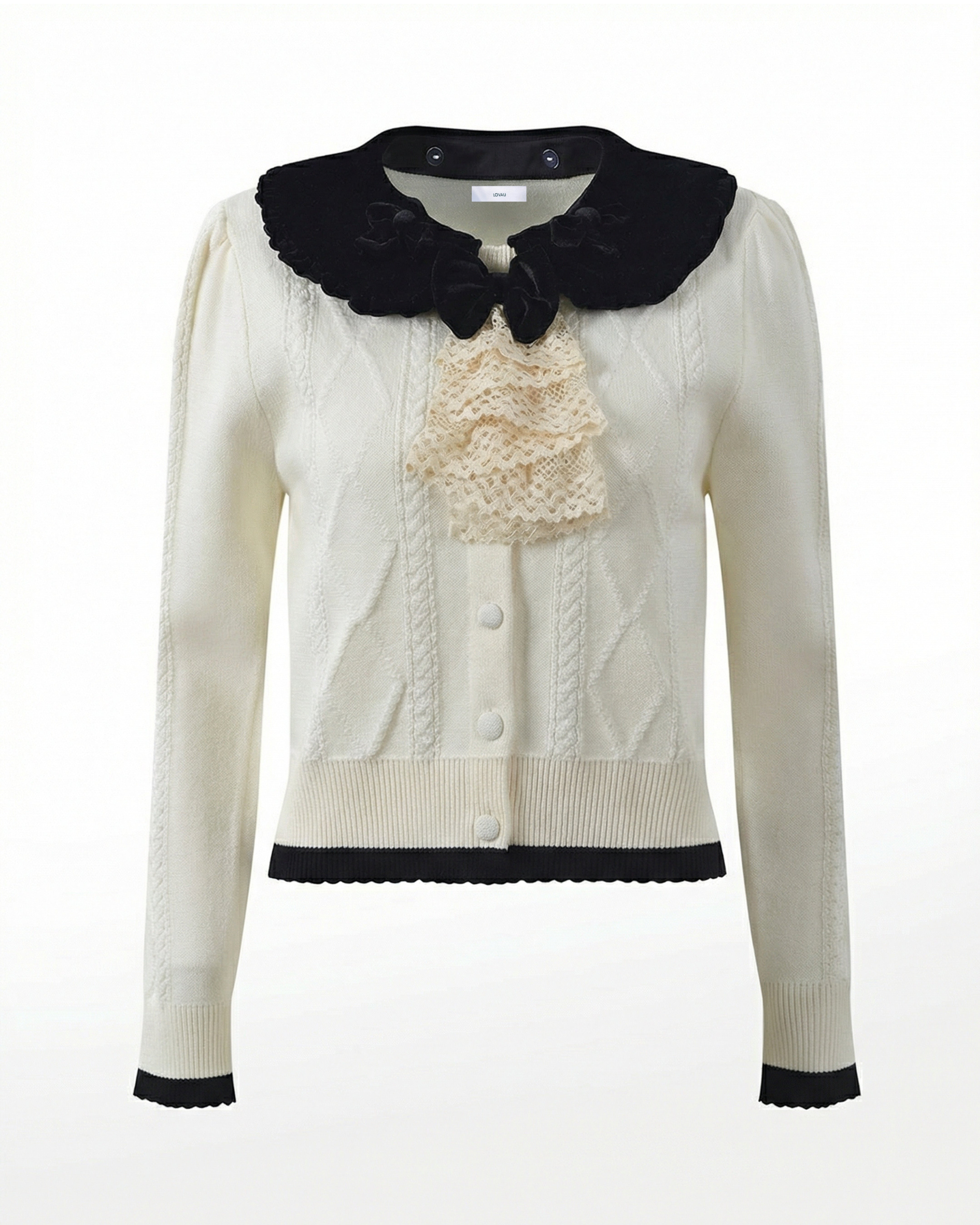 Nyc Knitted Cardigan Velvet