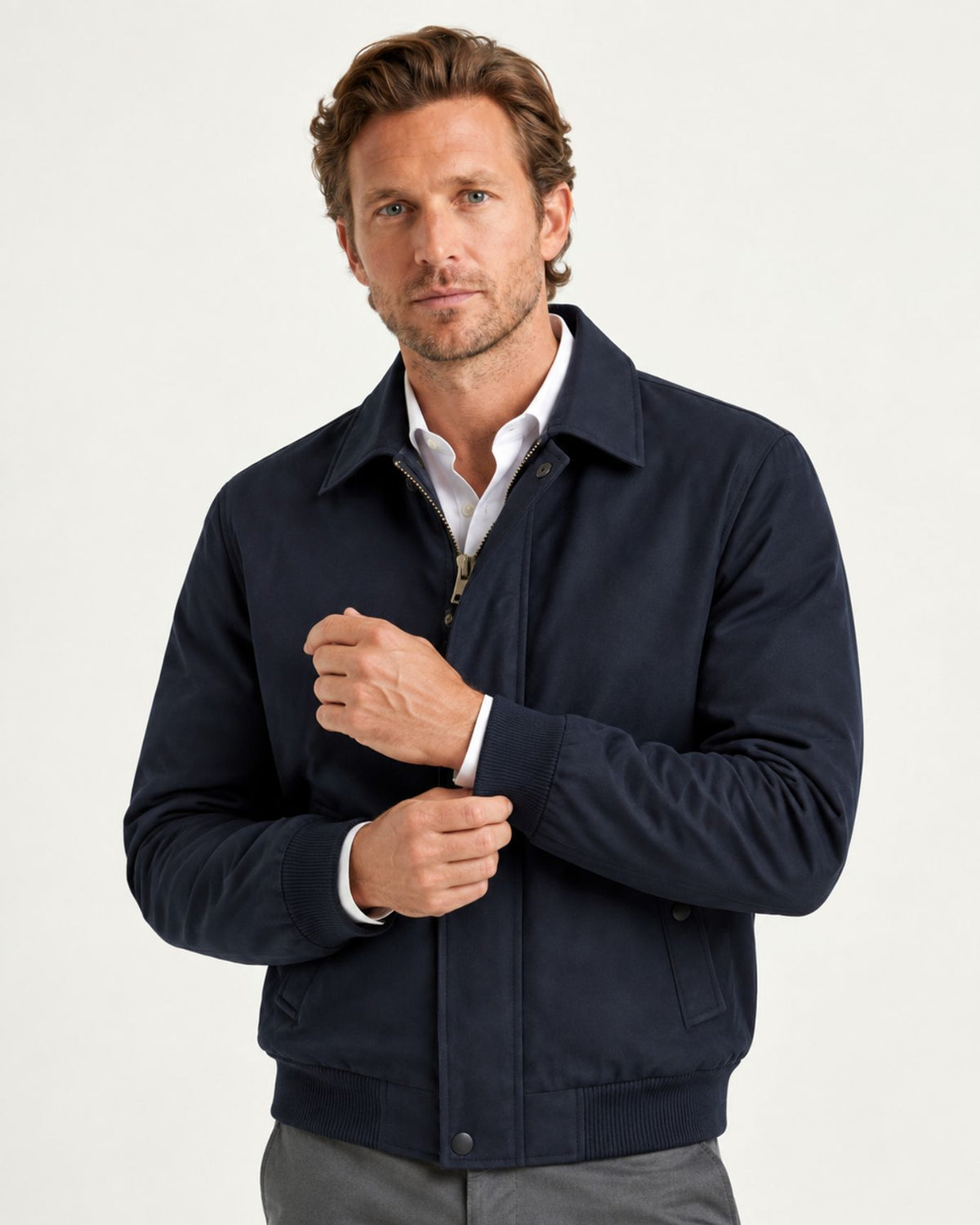 Como Memory Fabric Commuter Jacket with Lapels