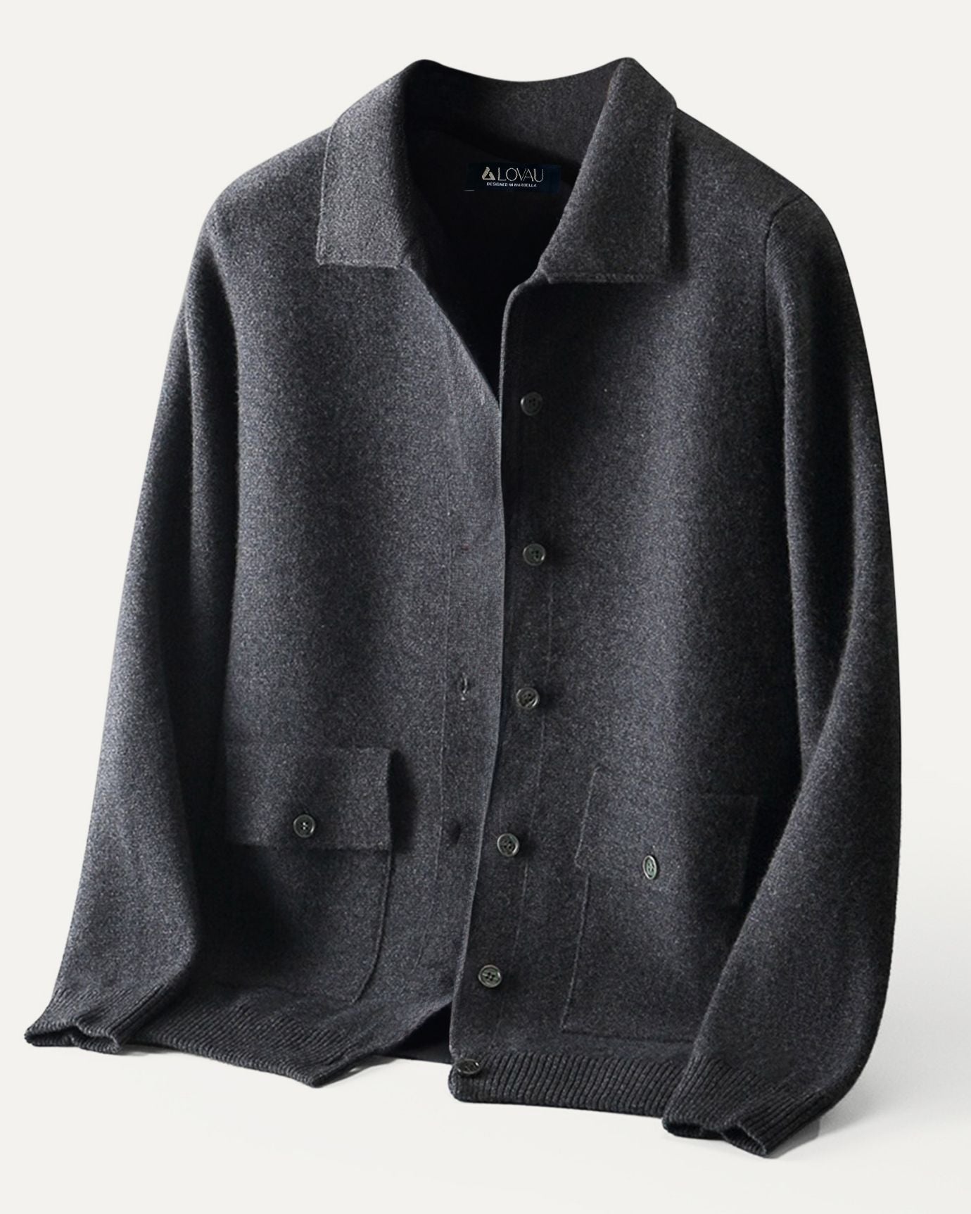 Retro Cardigan Jacke Kaschmir & Wollmischung