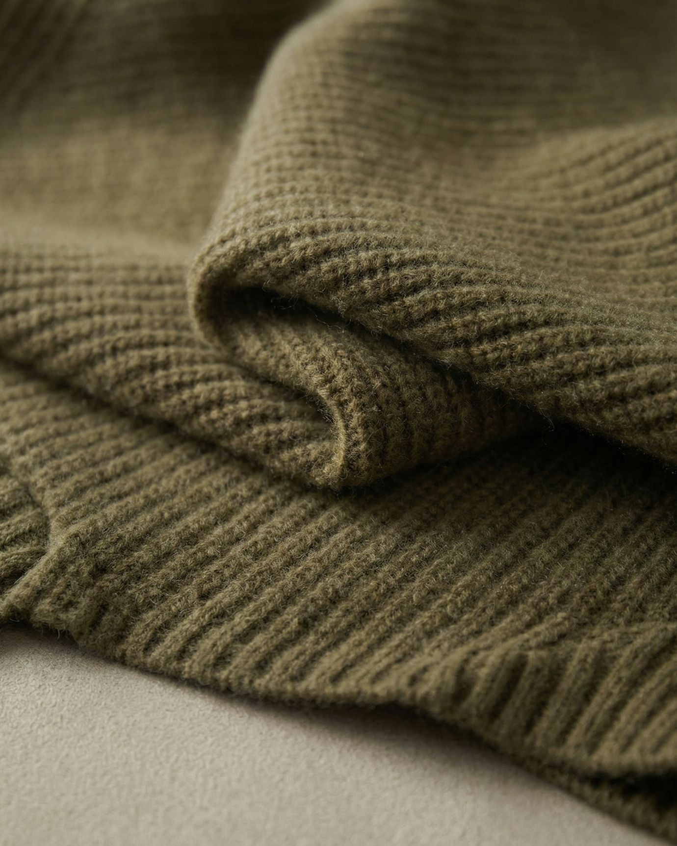Half-Zip Cashmere Wool Sweater