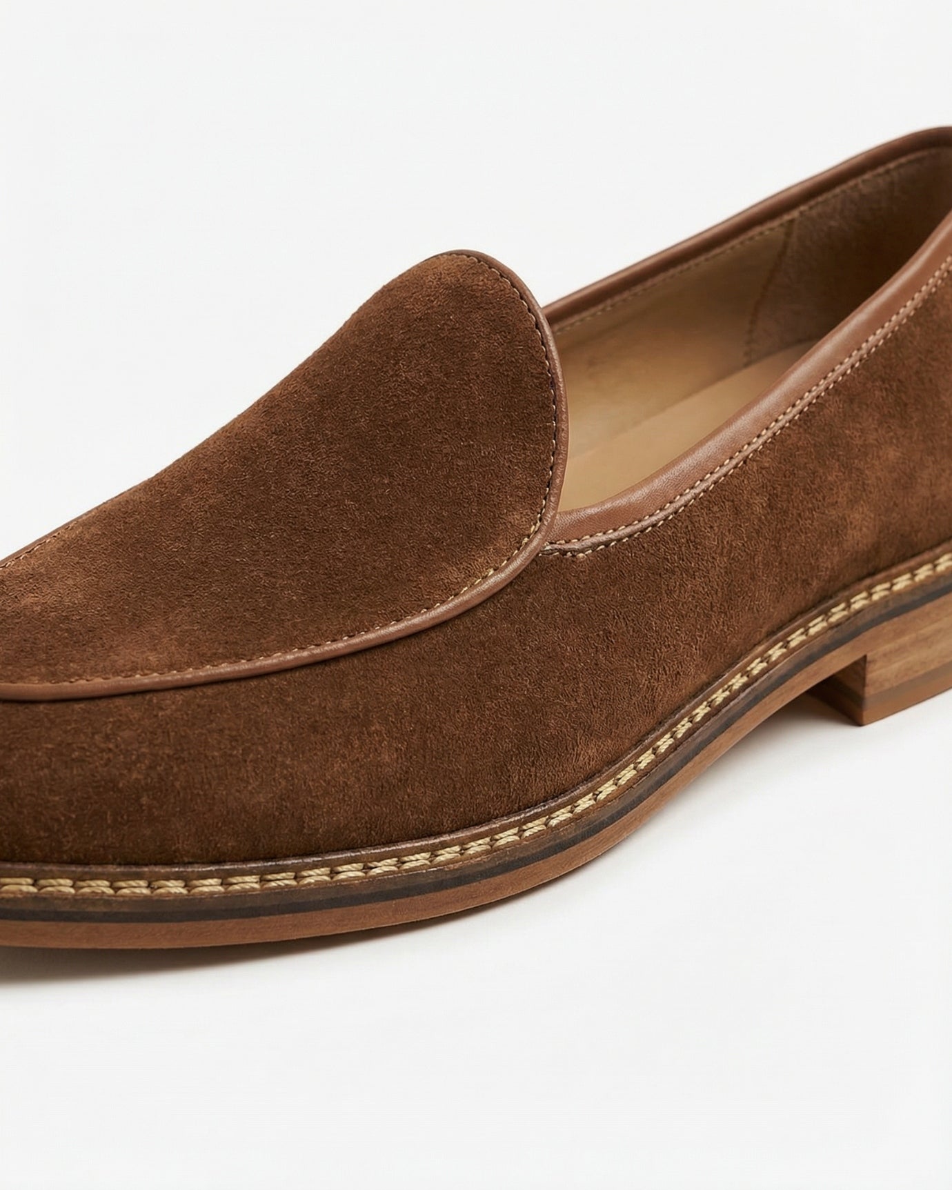 Milano Brown Loafers Genuine Leather Classic
