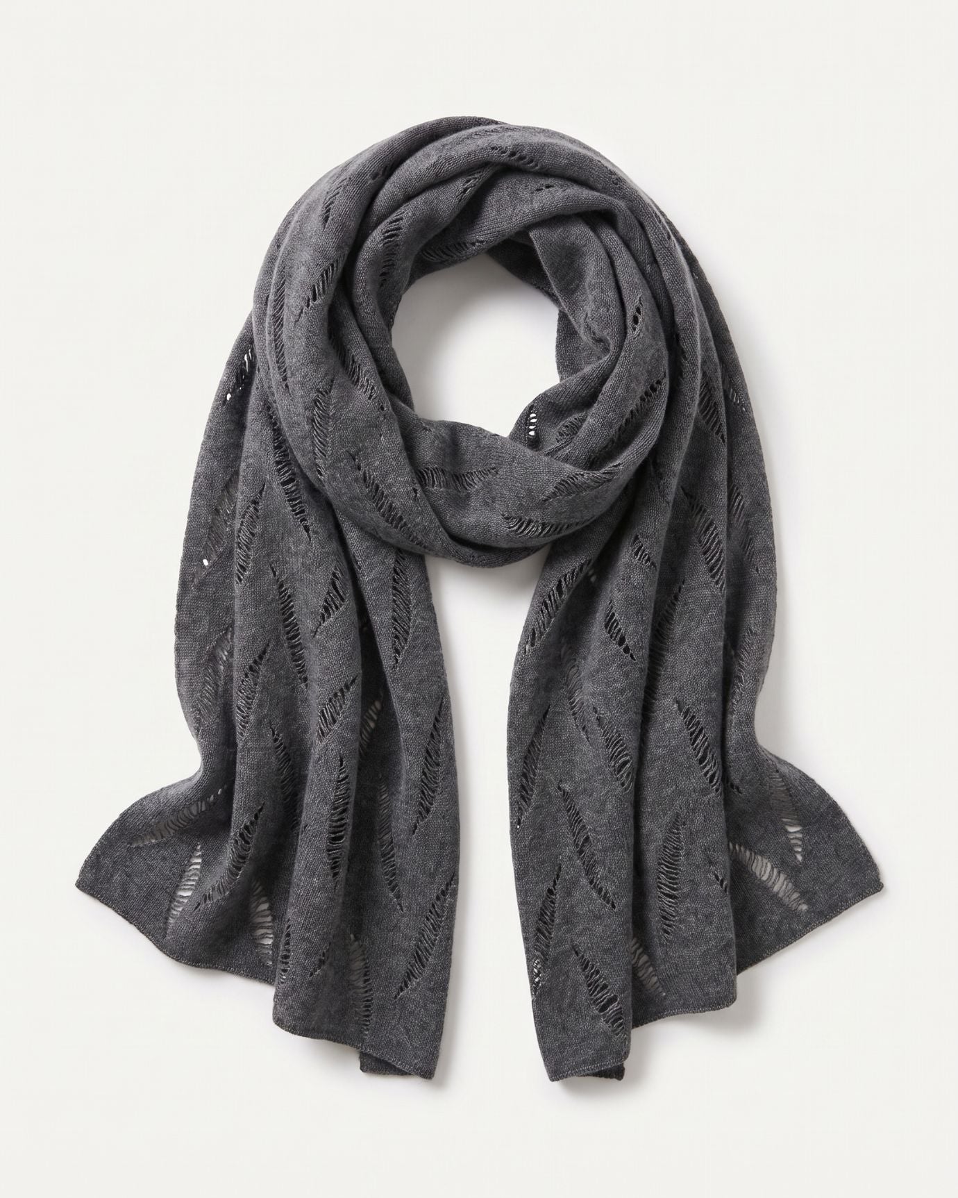 Michi Cashmere Leaf Scarf