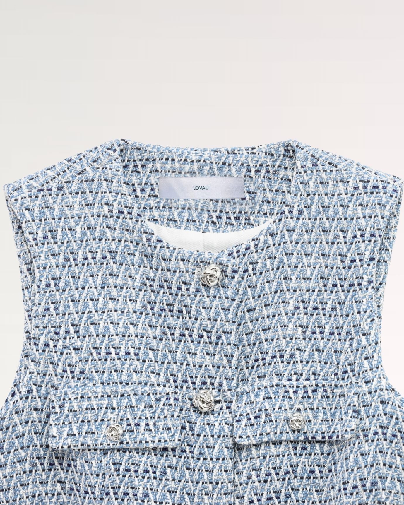 casual french rivera vest t-shirt with nautical coastal style