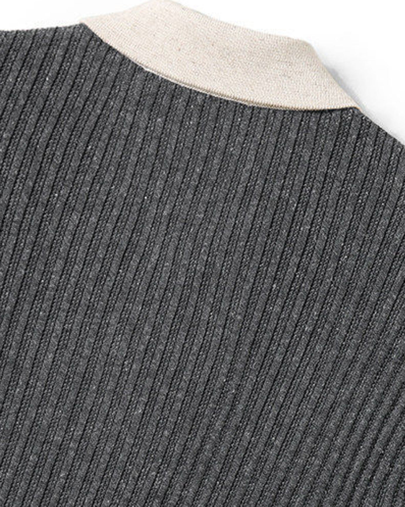 Linen Blend Knitted Polo Classy Style