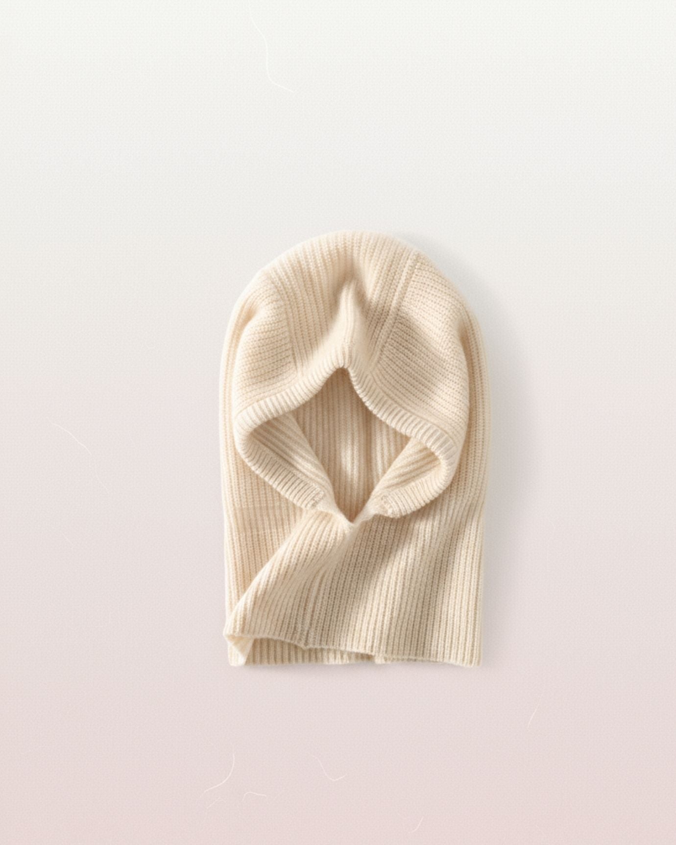 Woman Cashmere Knitted Neck Cap Warm Casual Ear Protection Hat