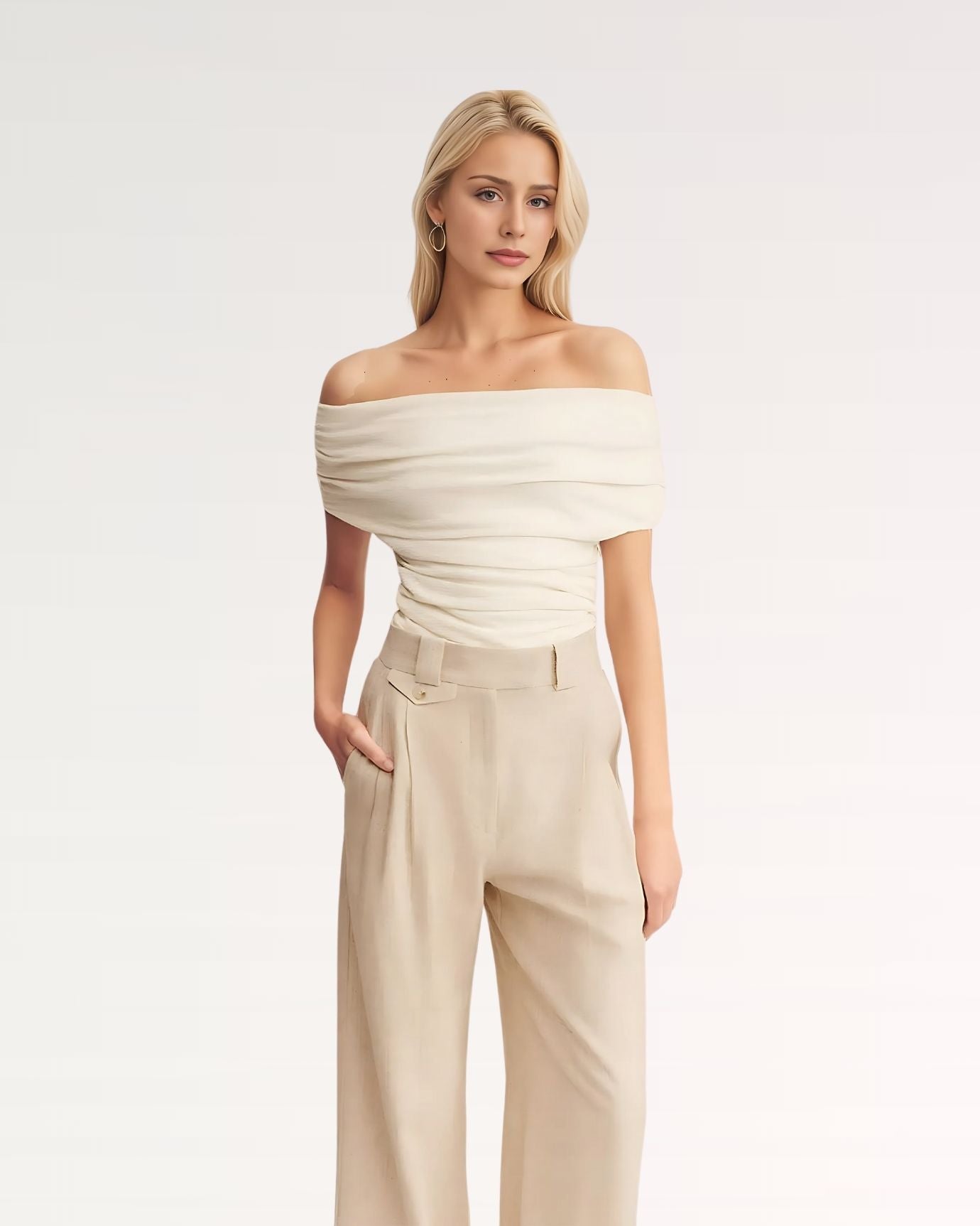 Paris High Waist Trousers