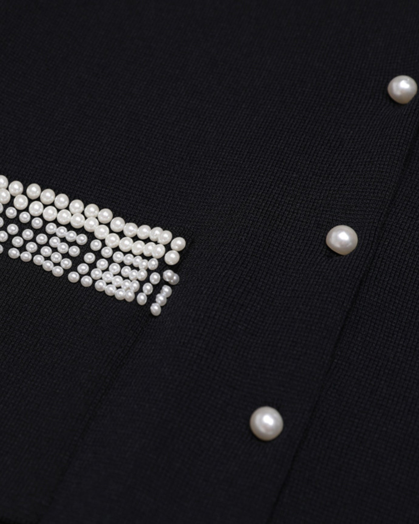 Lina Pearl Stud Knit – Cardigan & Dress Set