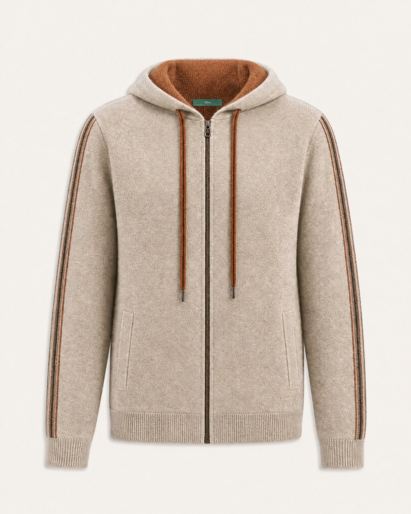 Munich Heavyweight Cashmere Zip-Up Hoodie