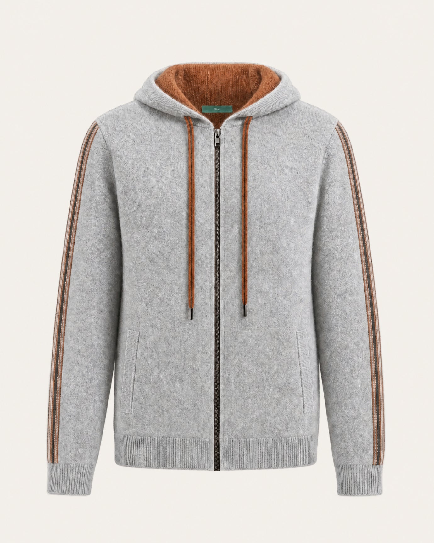Munich Heavyweight Cashmere Zip-Up Hoodie