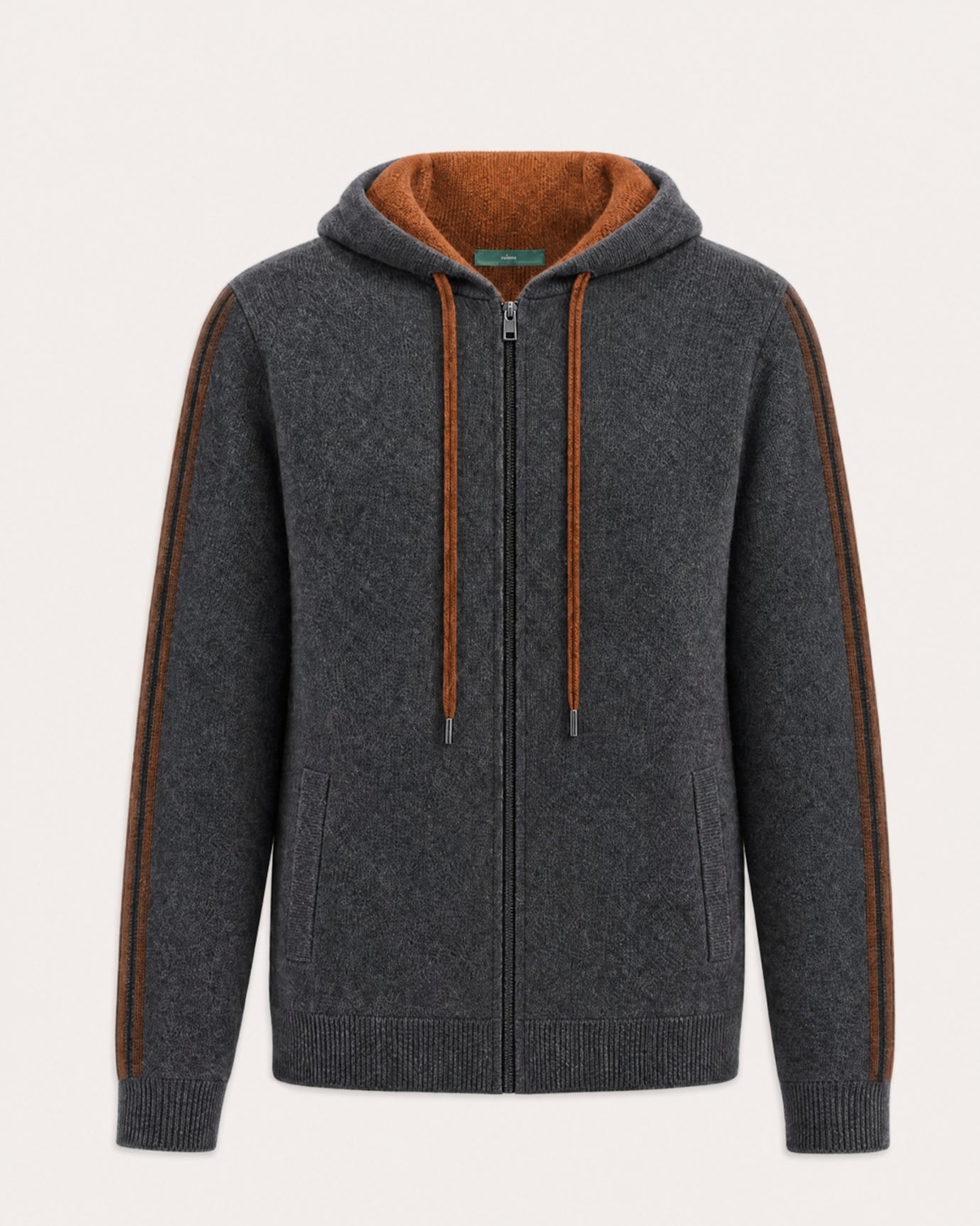 Munich Heavyweight Cashmere Zip-Up Hoodie