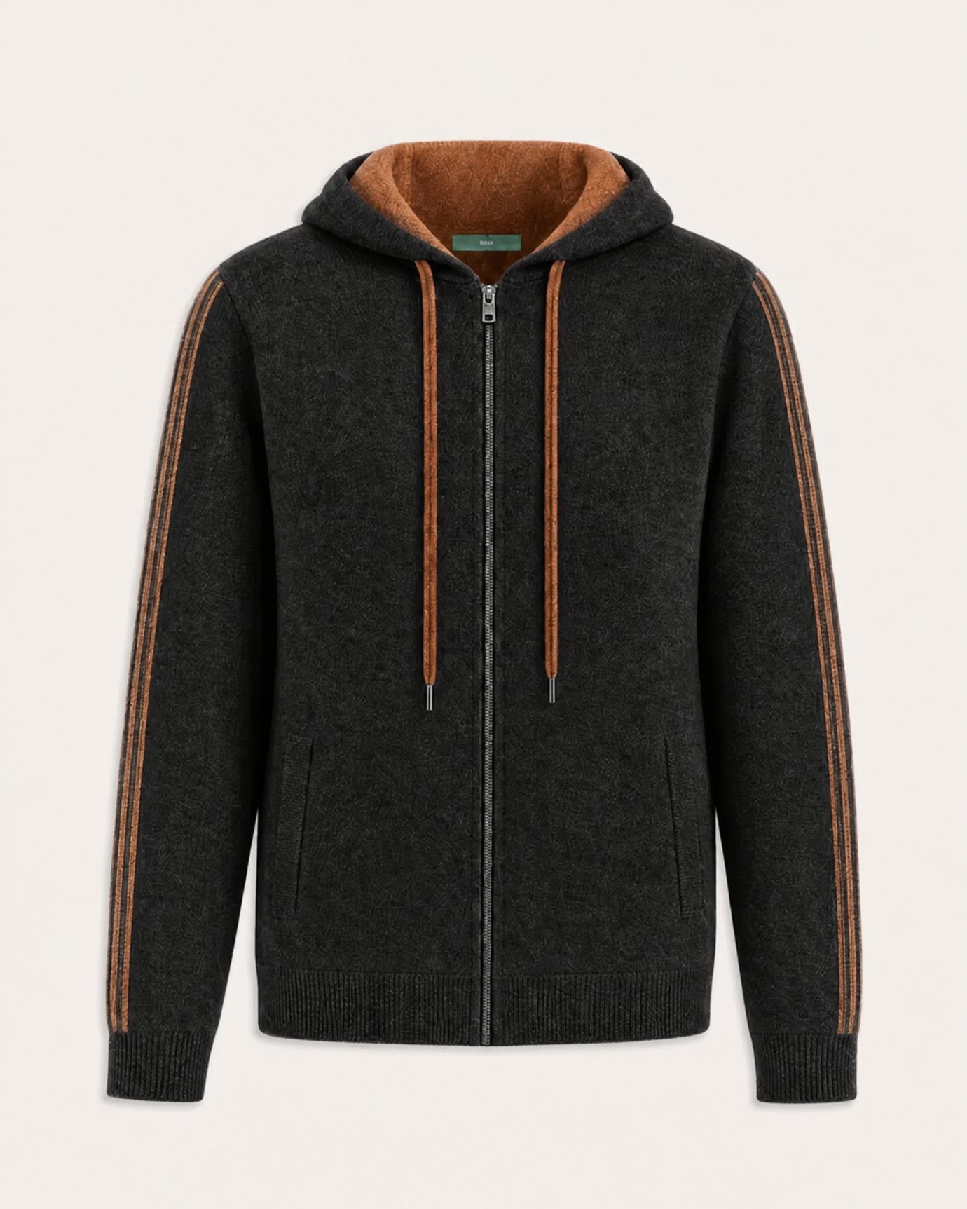 Munich Heavyweight Cashmere Zip-Up Hoodie
