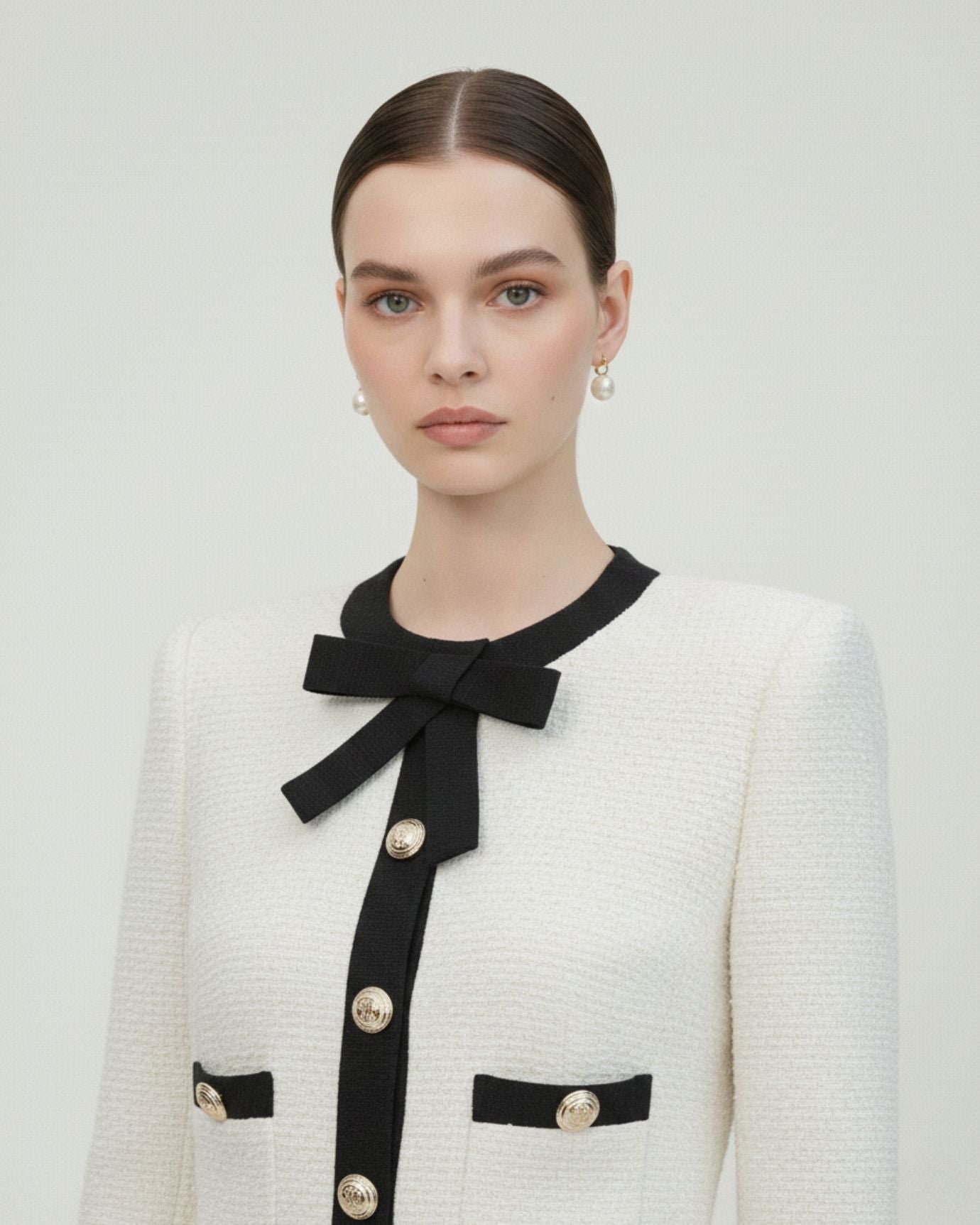 Kris Elegant Knit Cardigan Jacket + Skirt Set