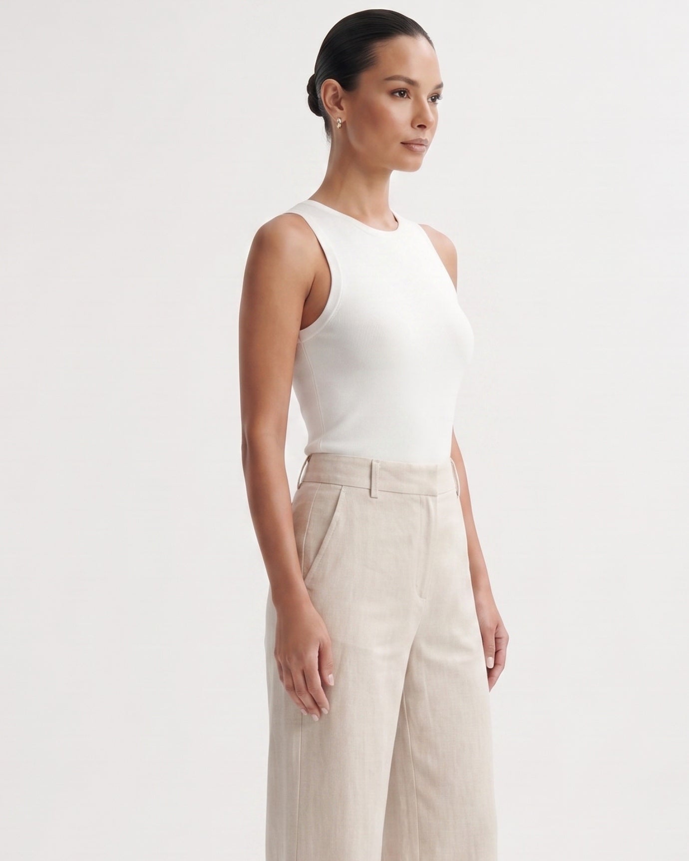 Olivia Leg Linen Pants