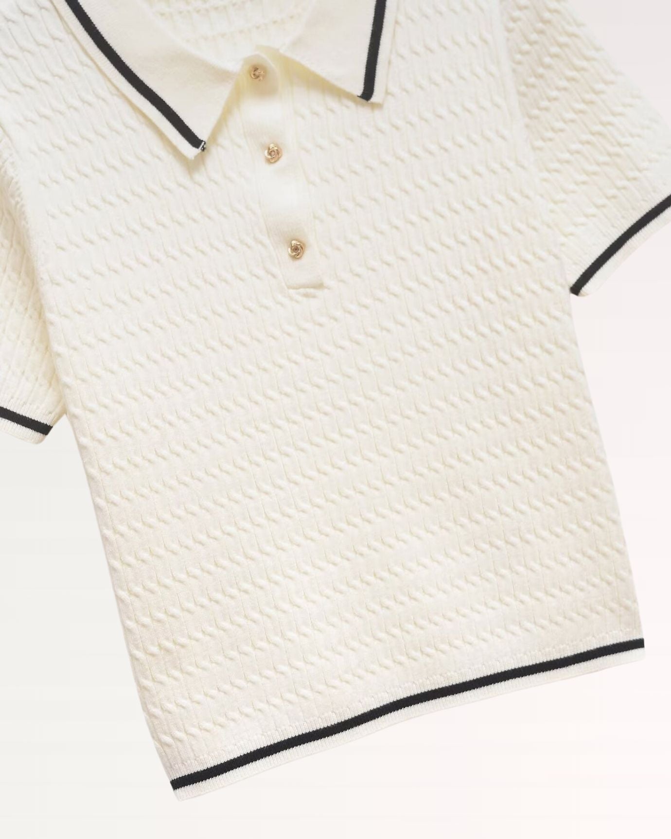 London Lined Retro Polo