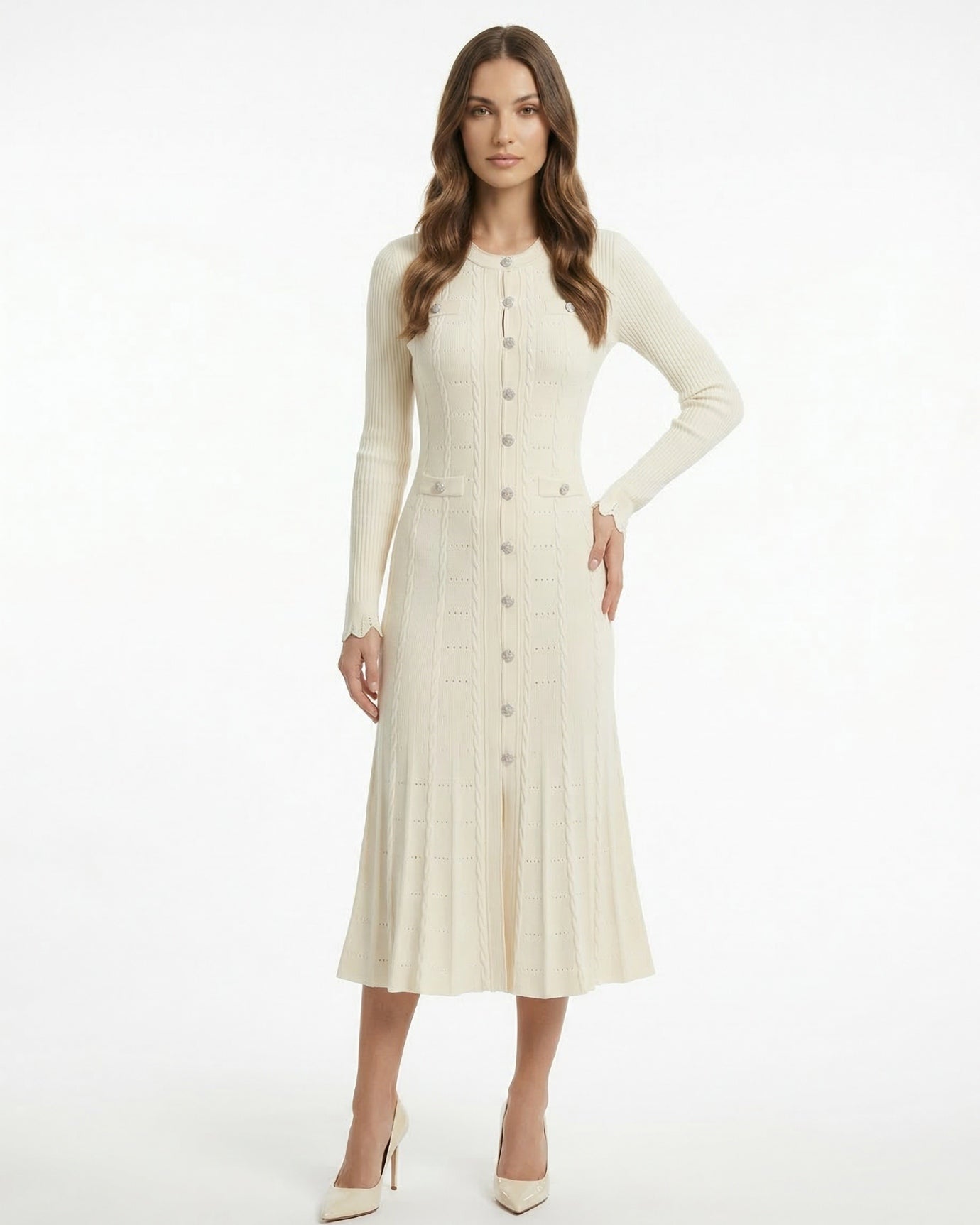 Kiara Long Knitted Dress