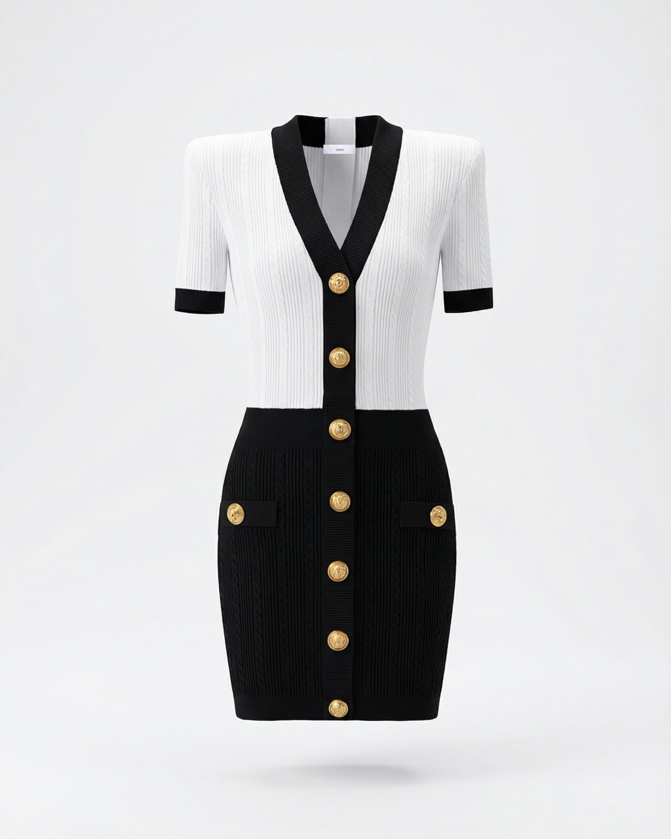 Romy Short-Sleeve Knit Dress