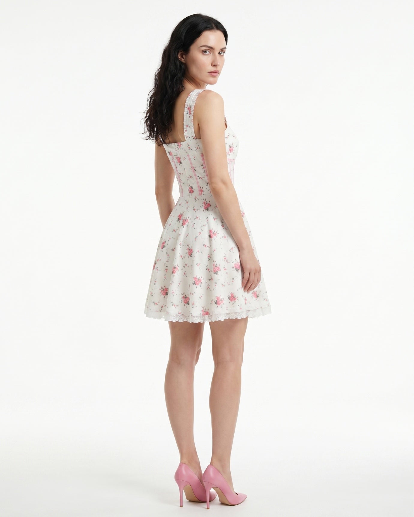 Sweet Floral Mini Dress